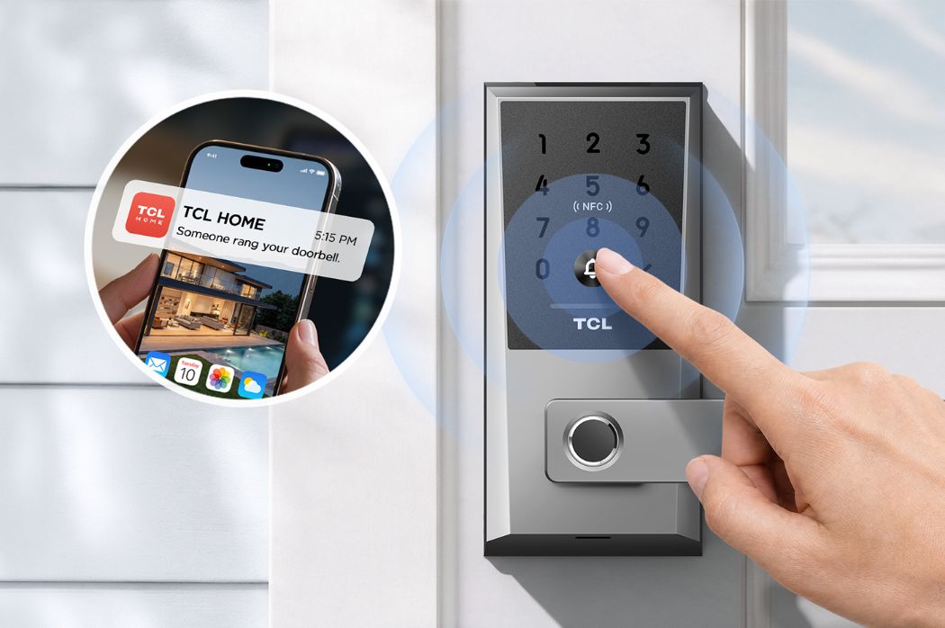 TCL K1 Fingerprint Smart Door Auto Lock 0.3s Fingerprint Unlock