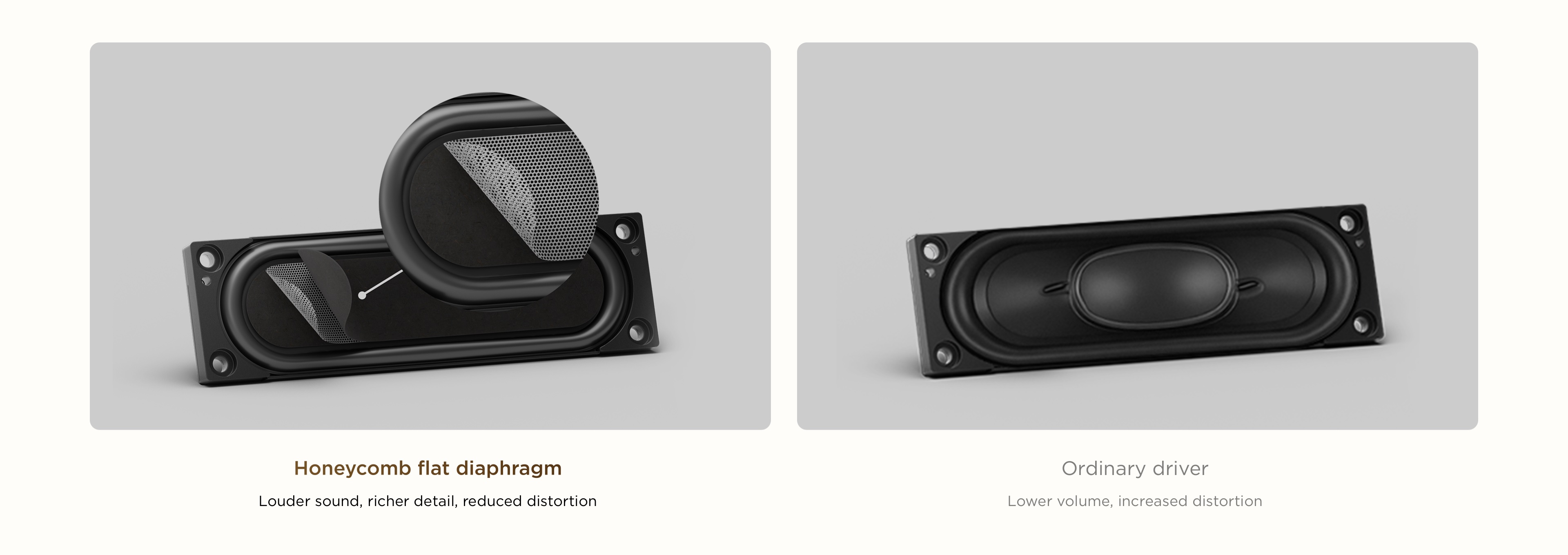 TCL Z100 Tailored acoustic structure