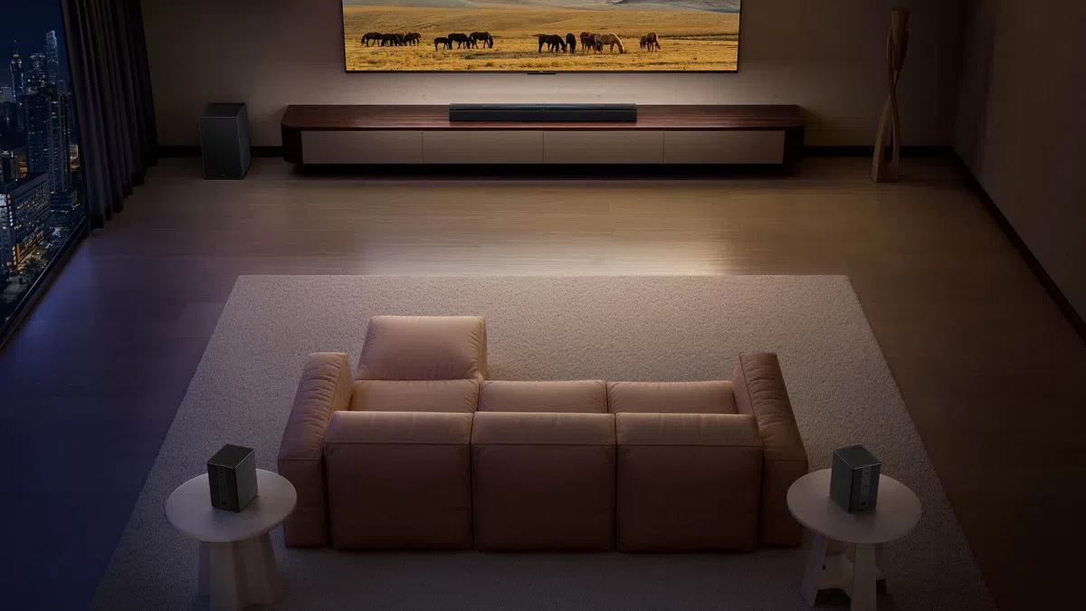 TCL Q85H Soundbar Scene diagram