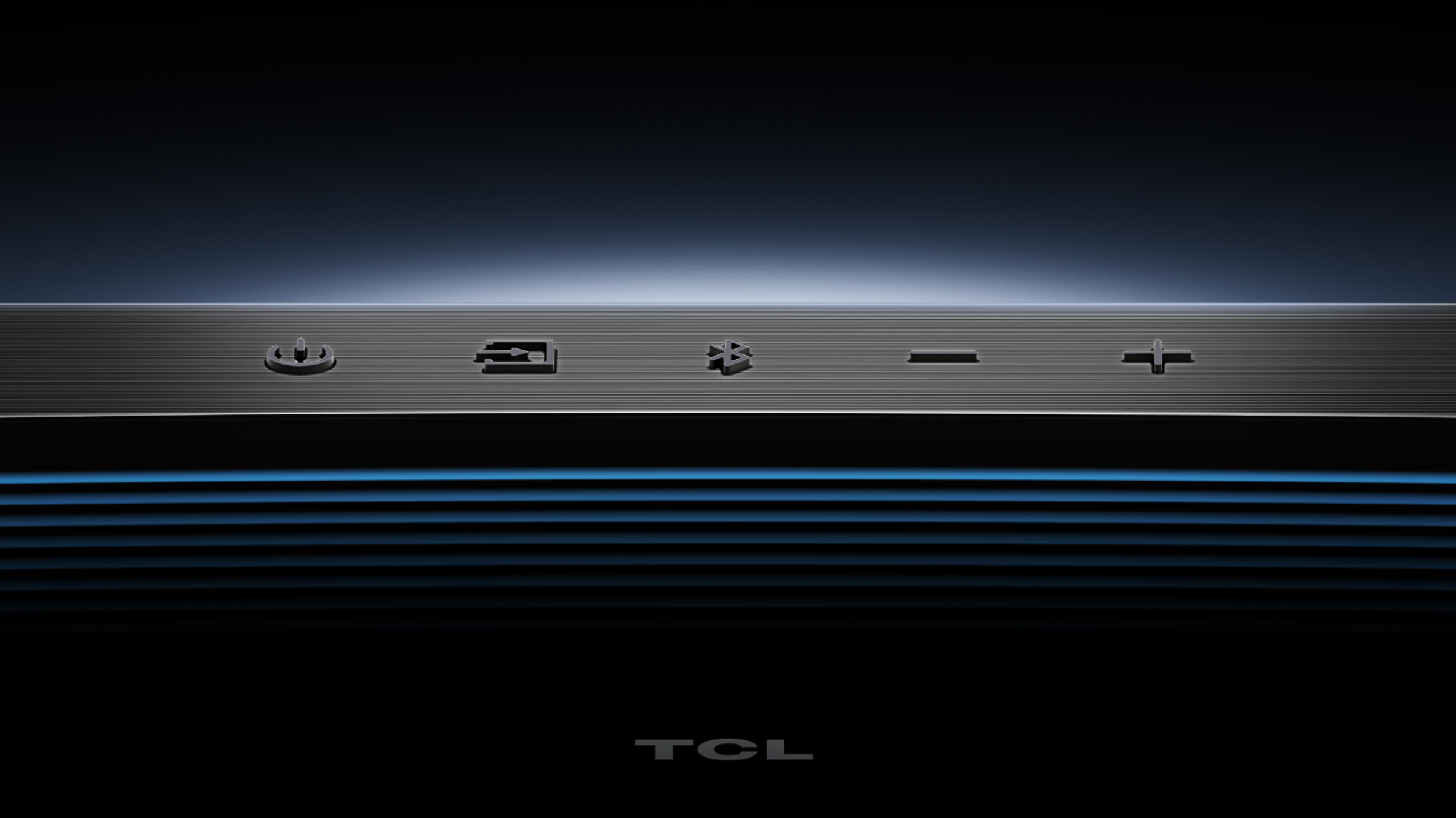 TCL Q85H Soundbar Touch buttons