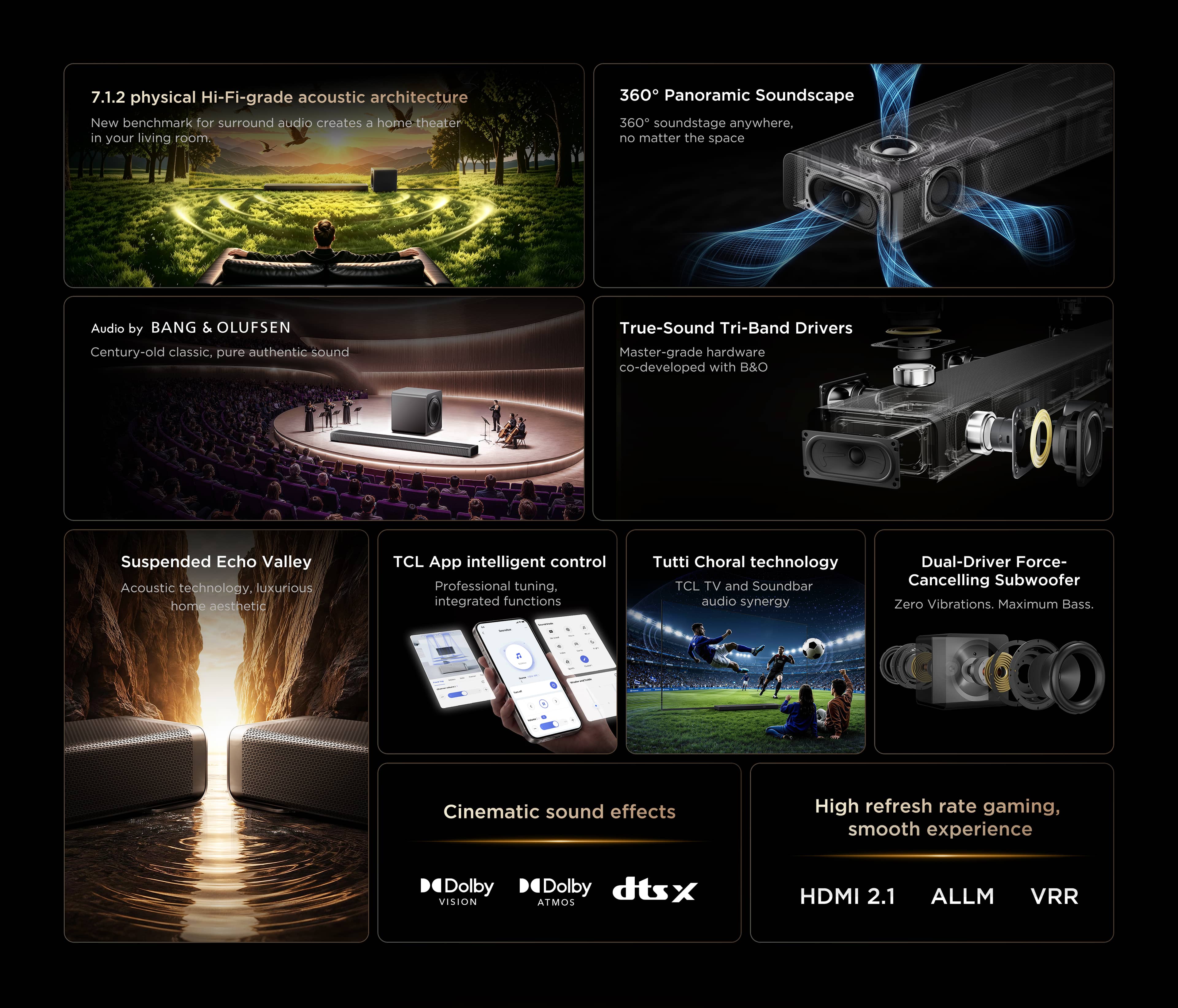 7.1.2 physical Hi-Fi-grade acoustic architecture