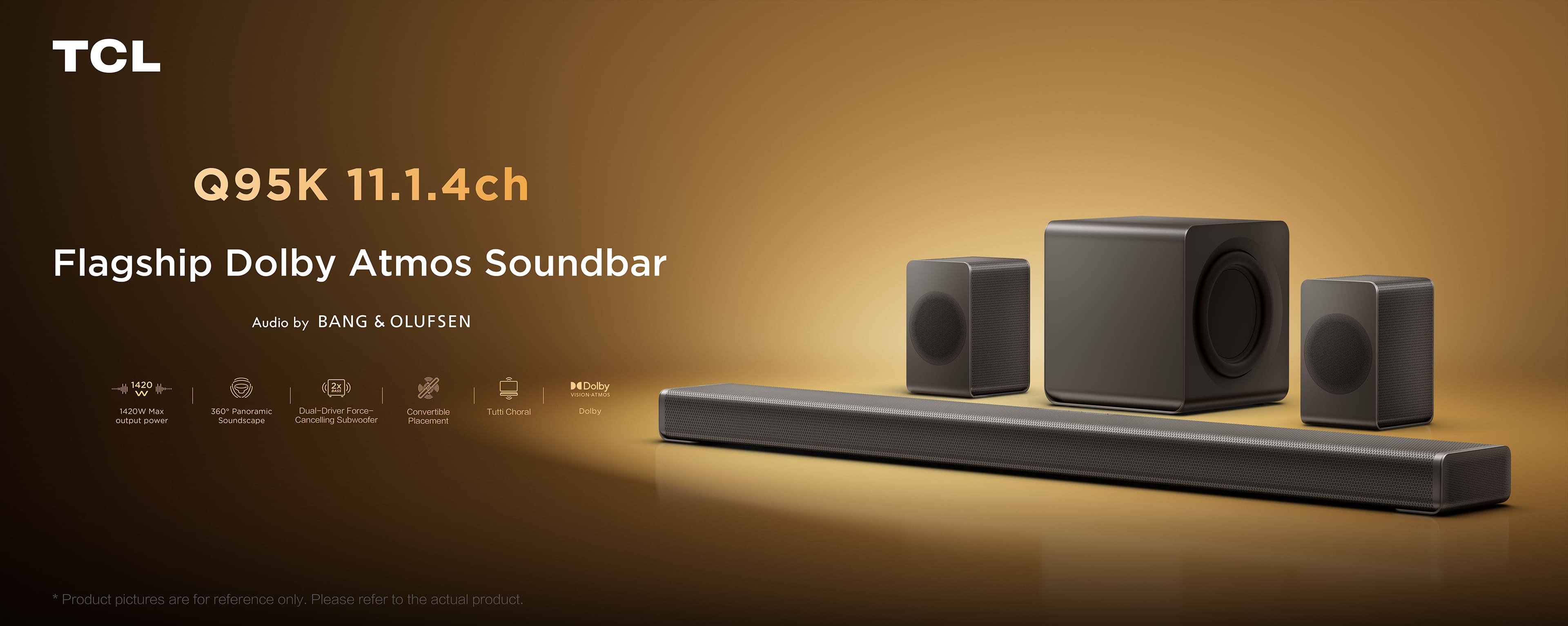 Q95K 11.1.4 physical Hi-Fi-grade acoustic architecture