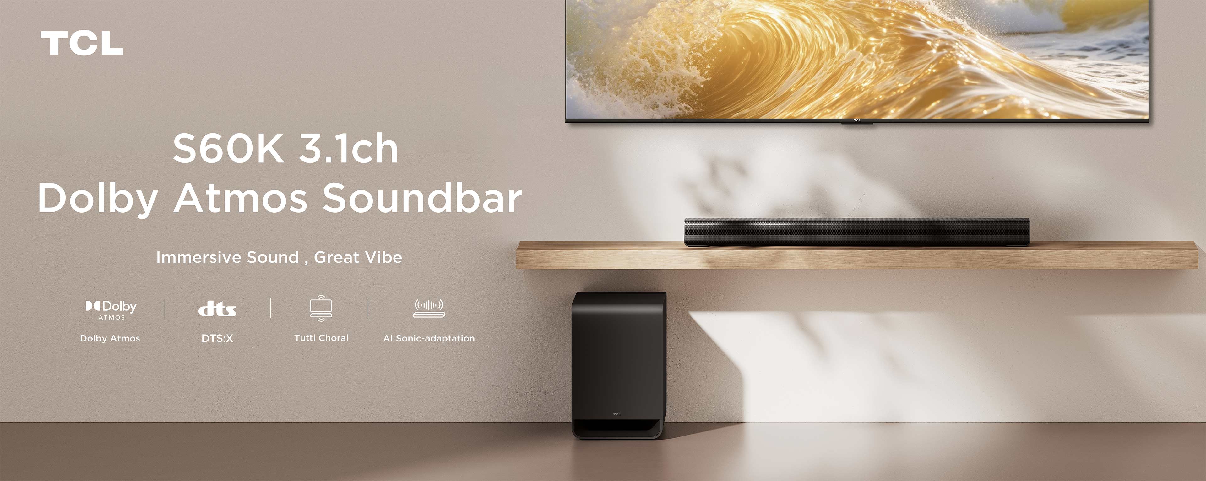 TCL A65K Series Soundbars