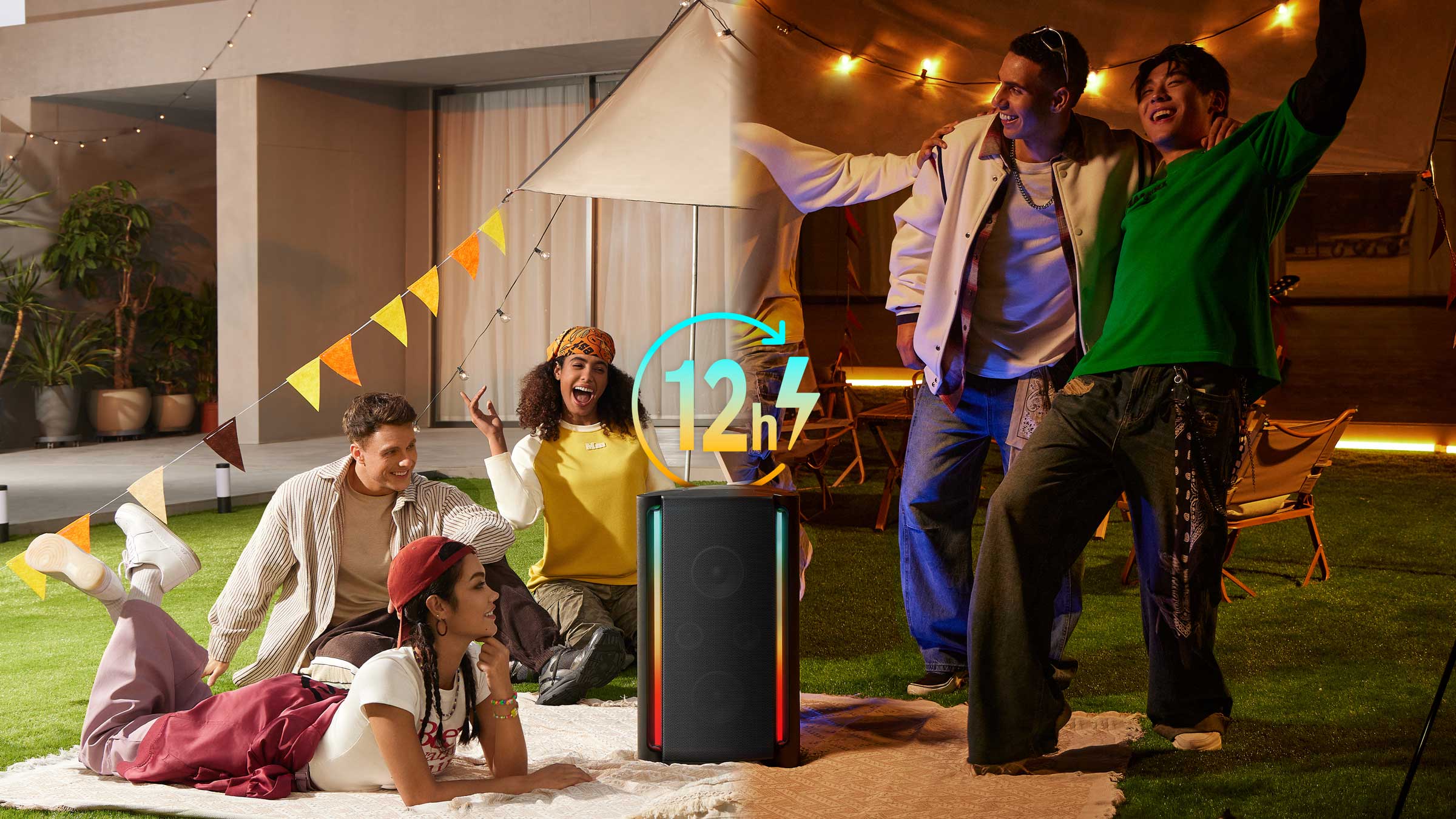 TCL TP200K Party Speaker with Ignite the party all night long