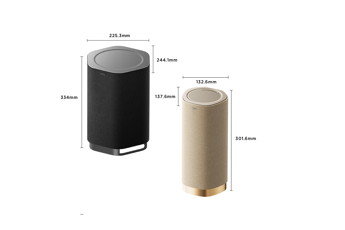 TCL Z100 Product size