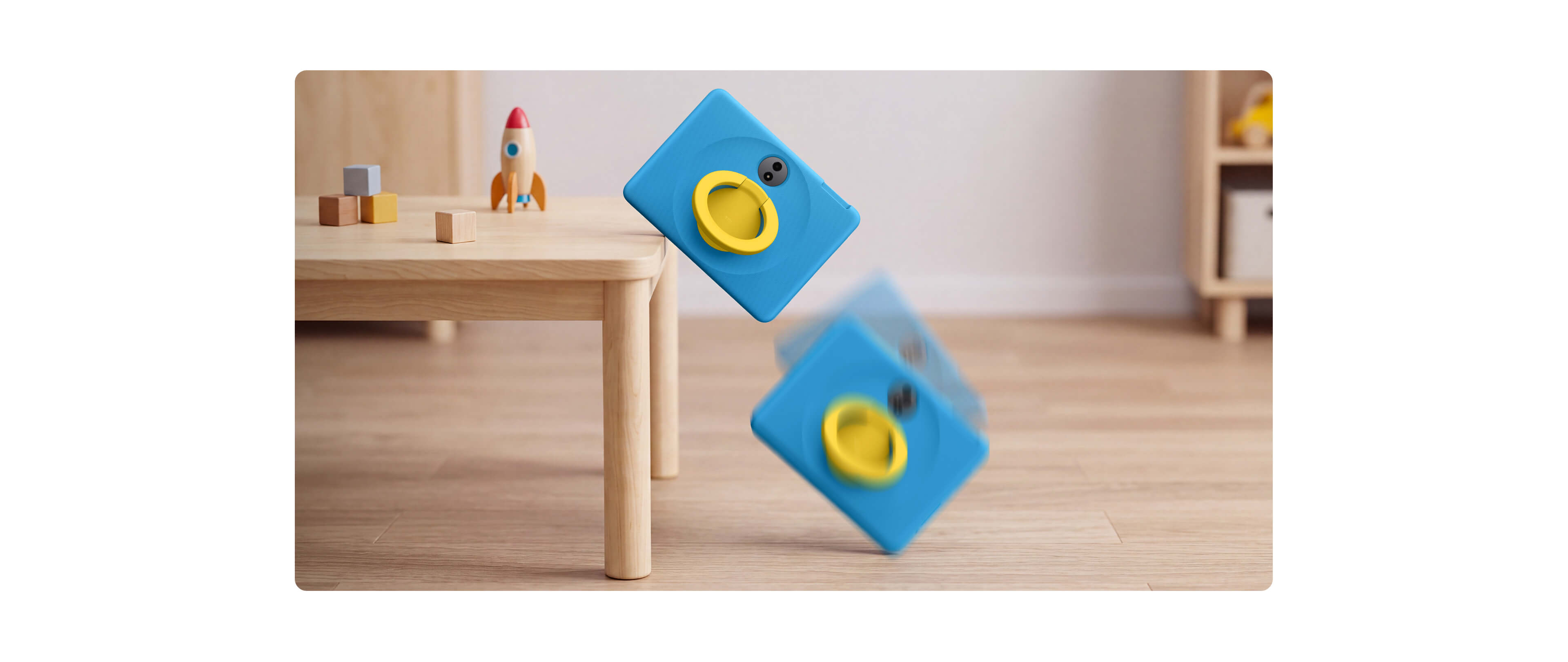Kid-Proof EVA Case and IP54 Protection