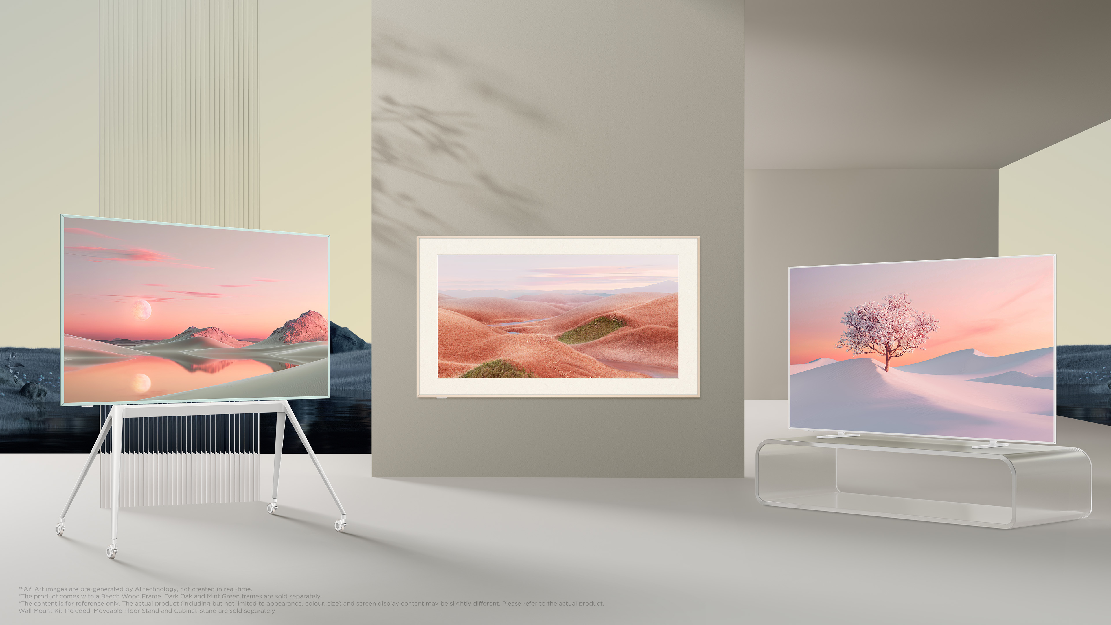 TCL A300W NXTFRAME TV-AI Art TV | TCL Australia