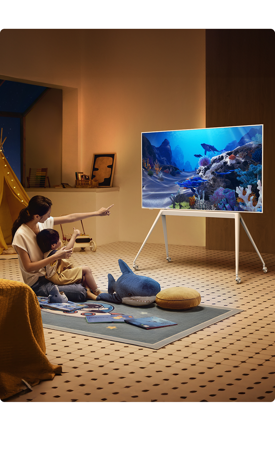 A300W  NXTFRAME TV relax with your kids