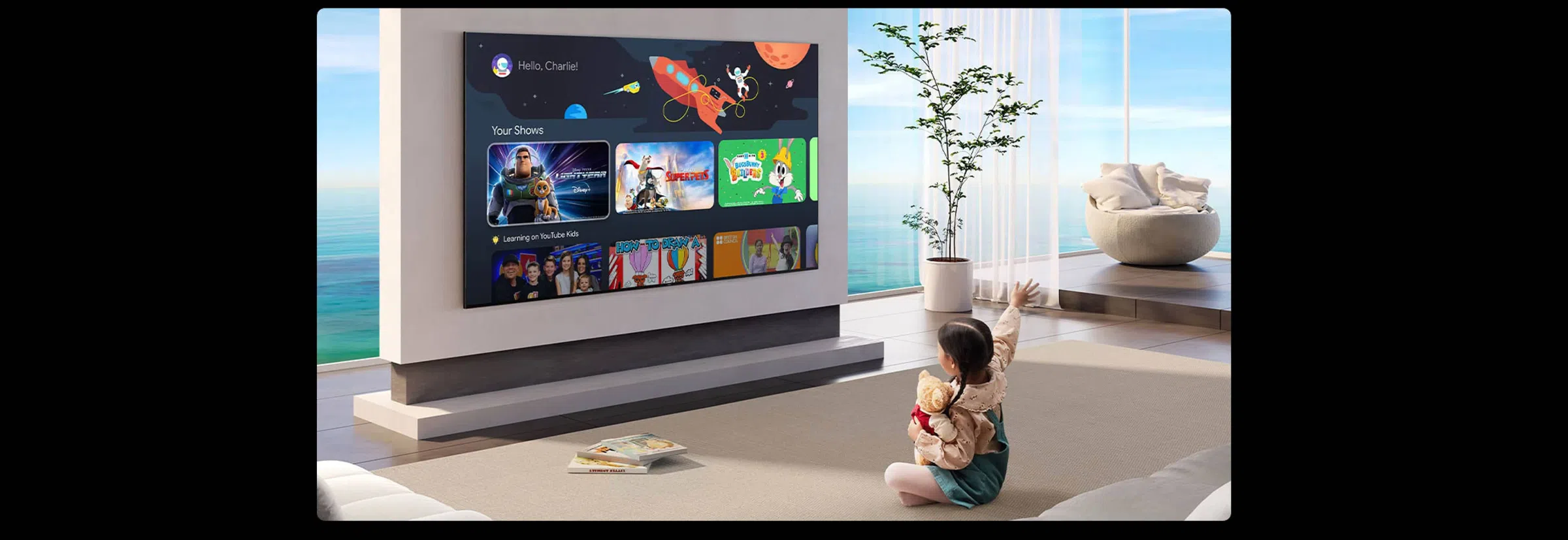TCL A400M TV with Kids' profile