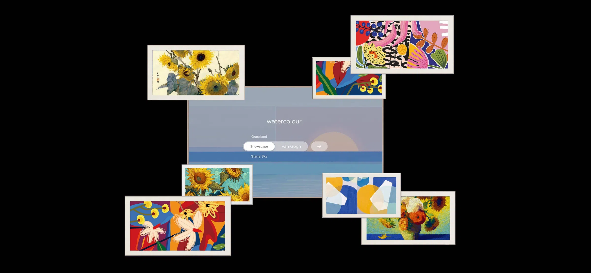 A400M features 100,000+ pre-generated AI artworks Explore your styles
