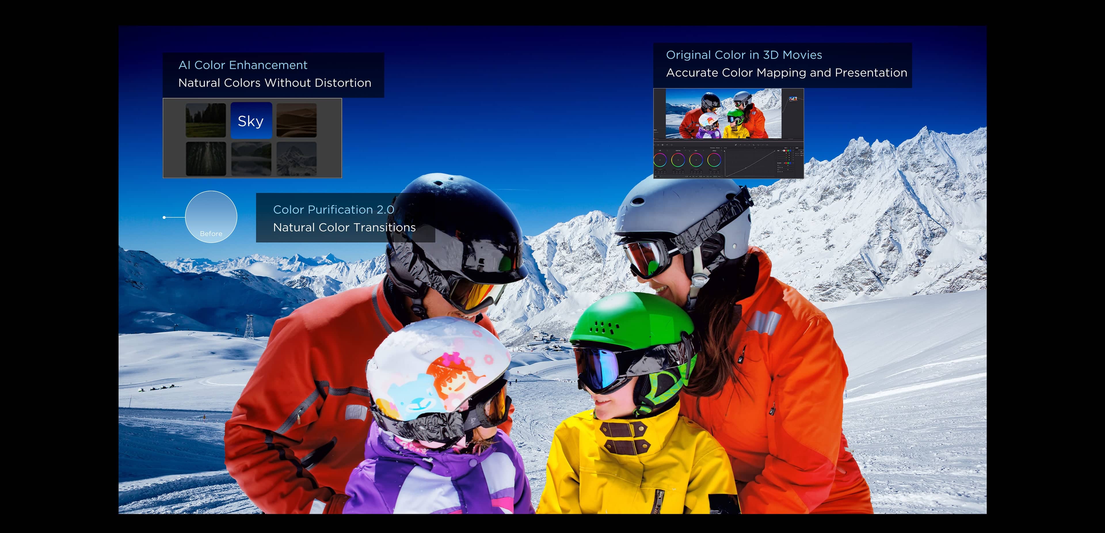 TCL A400M 4K TV AI ColorMaster