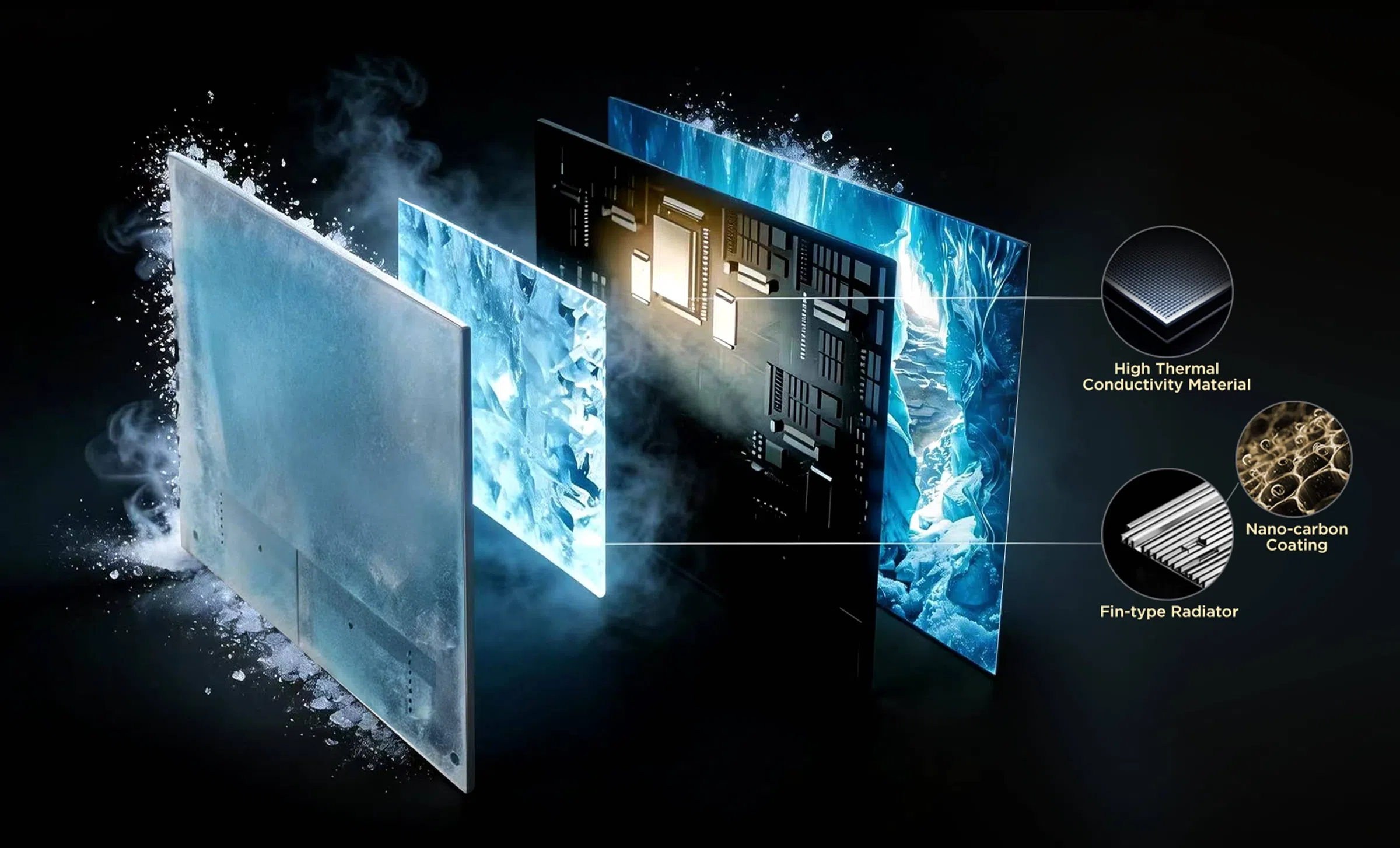 TCL A400M Premium QD-MiniLED TV with Smart Design