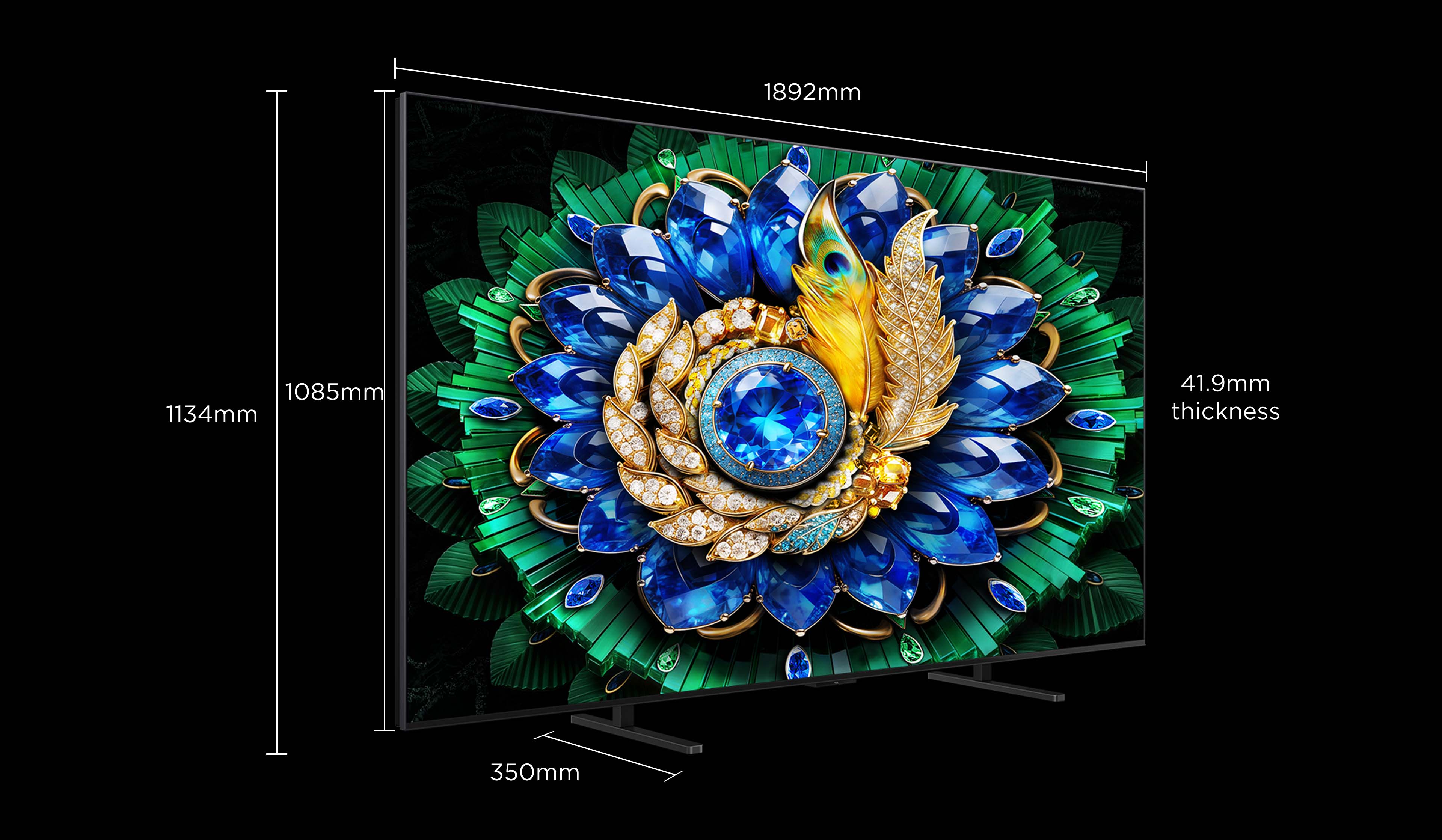 乐竟体育A400M QD-Mini LED TV from 55" to 98"
