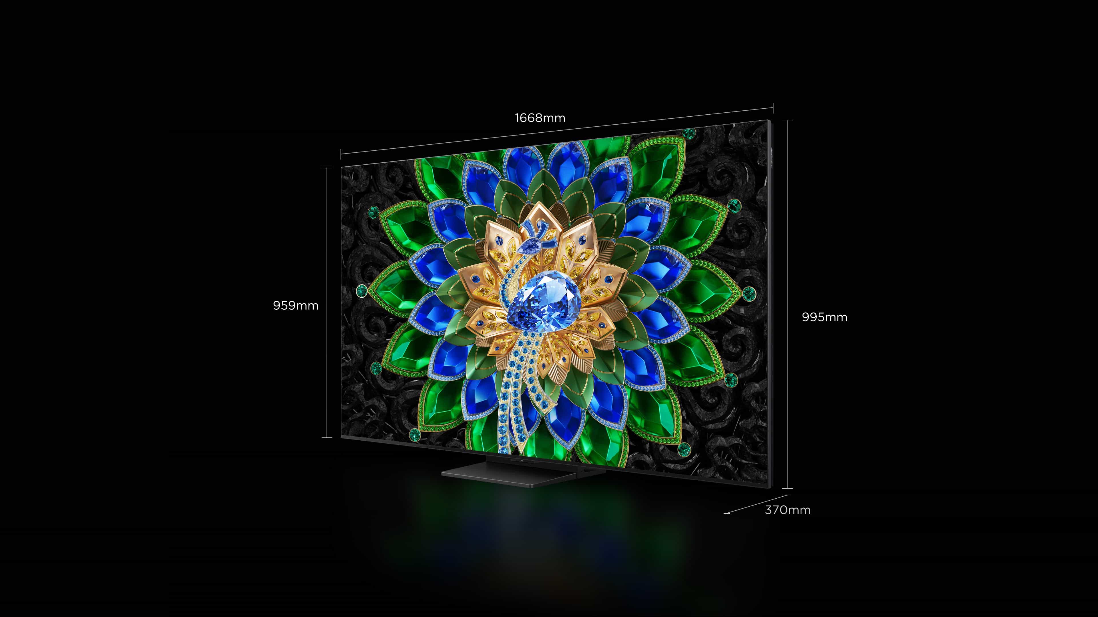 乐竟体育A400U QD-Mini LED TV from 55" to 98"