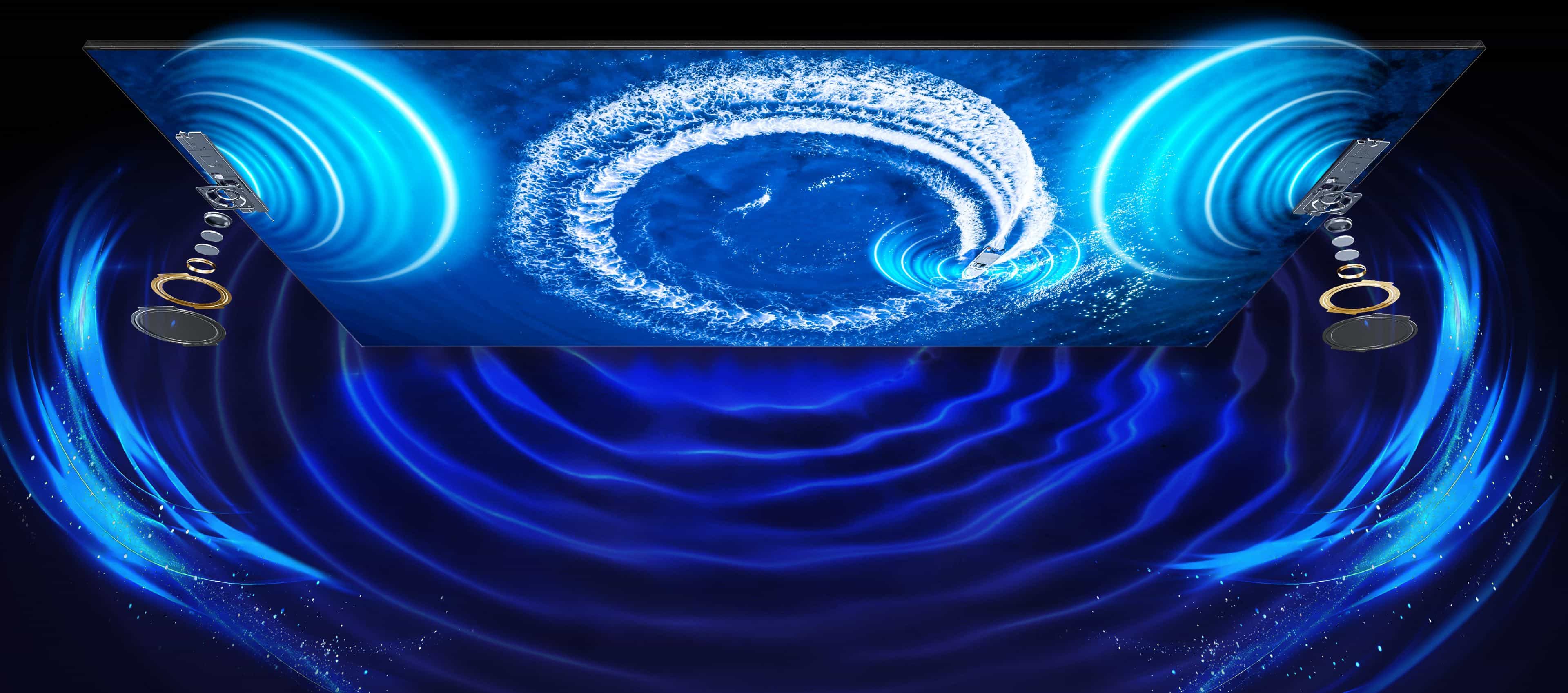 TCL A400U Lateral wide sound field acoustic design