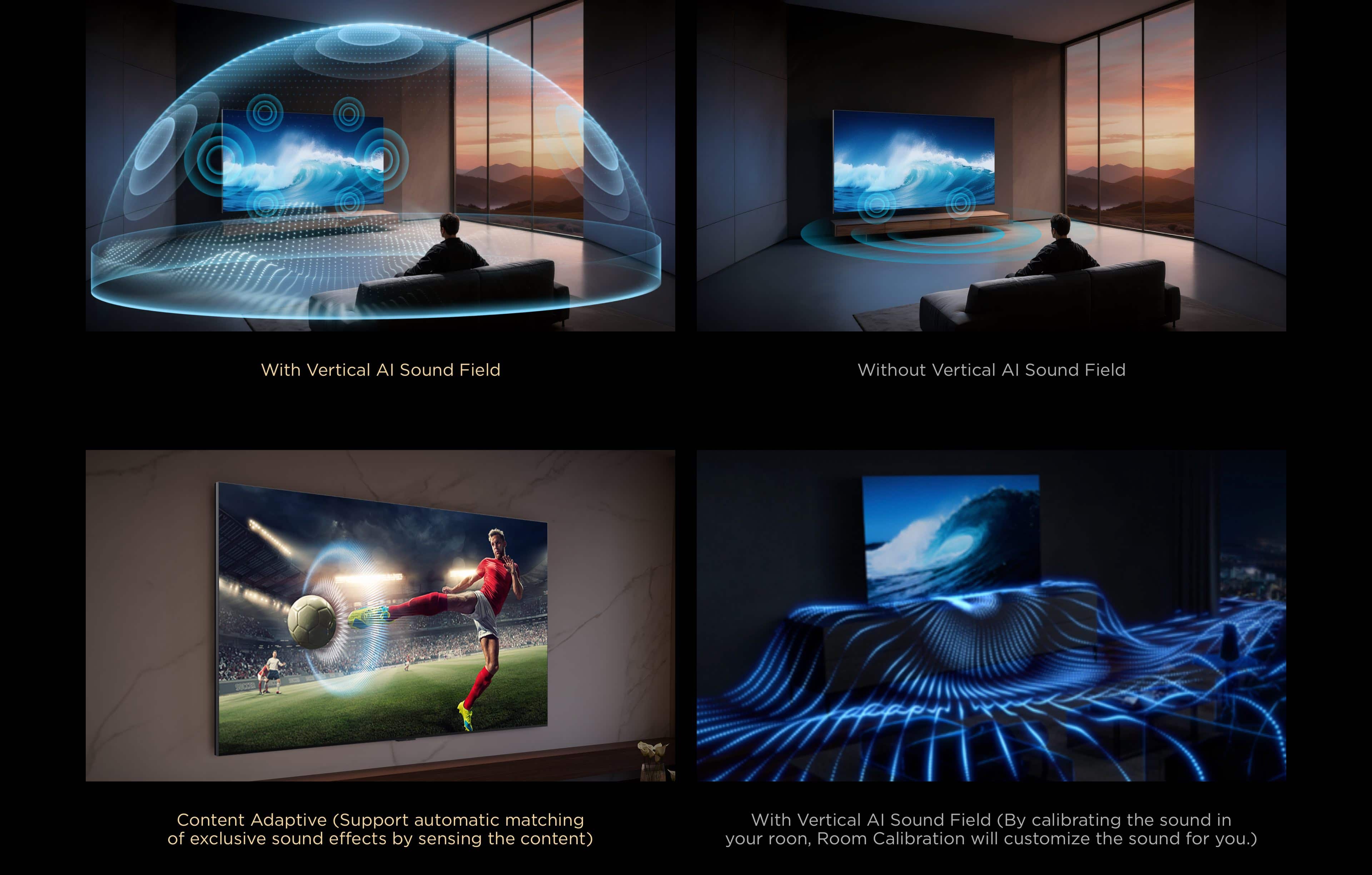 TCL A400U Vetical AI Sound Field