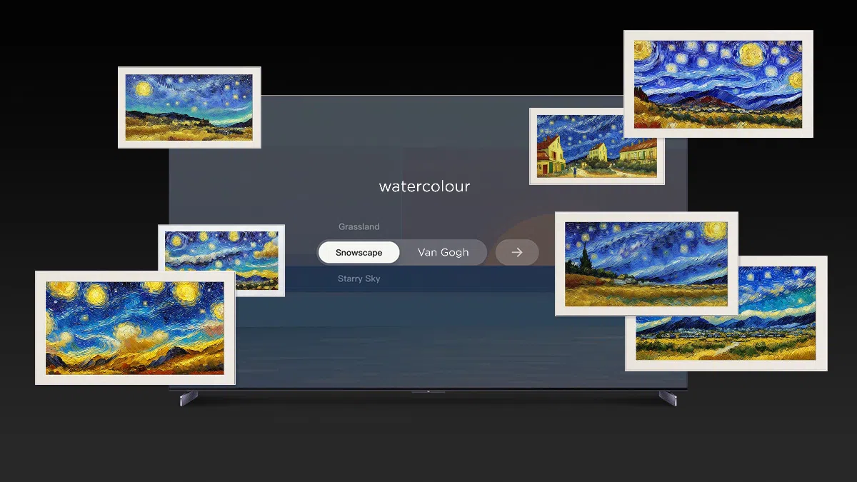 TCL C6K explore les styles et les thèmes des œuvres d'art IA