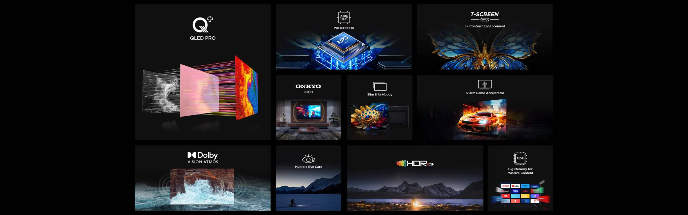 TCL 65C655 65 Inch QLED Pro 4K HDR Google TV