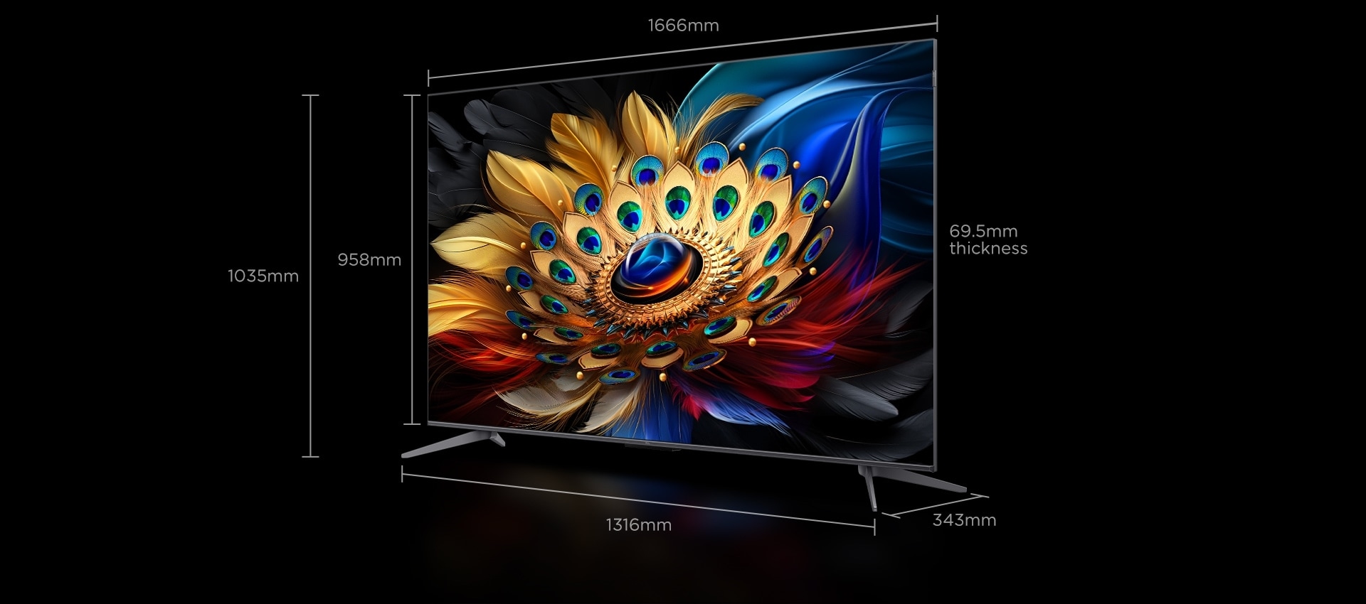 75 inch C655 TV 