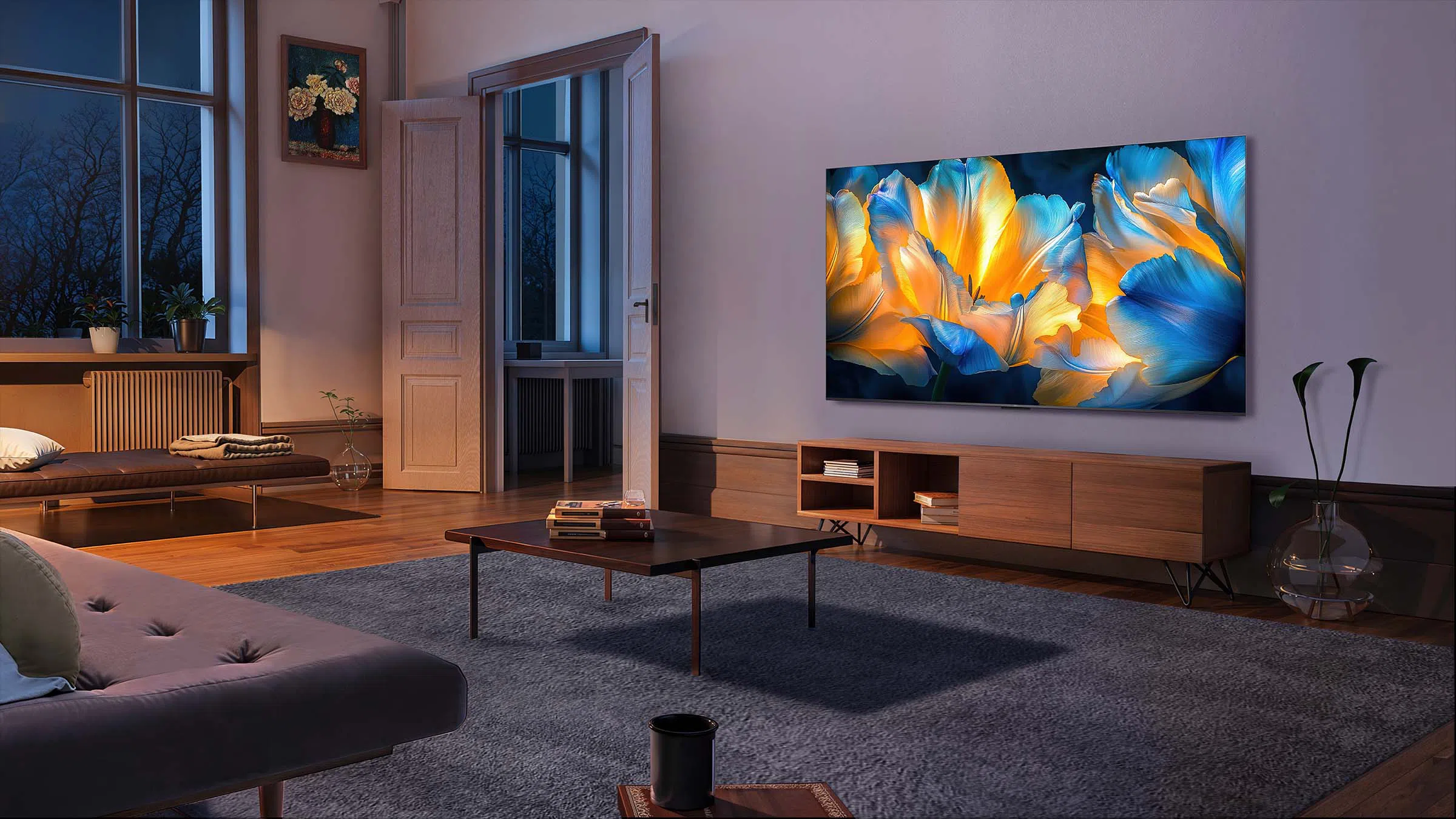 TCL C6K ultravékony kialakítással