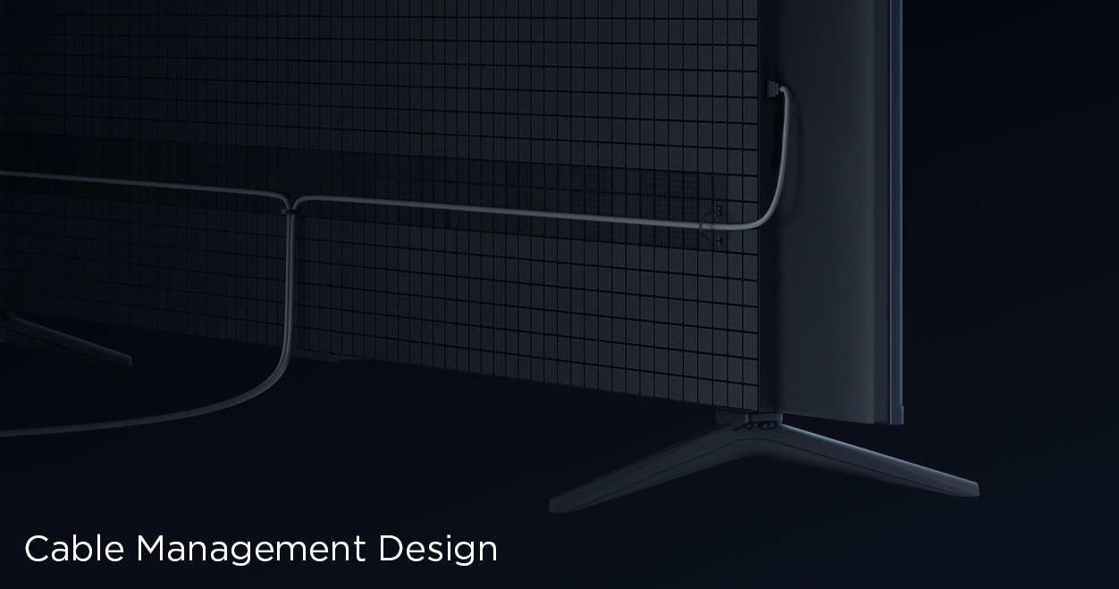 TCL C6KS with cable management design