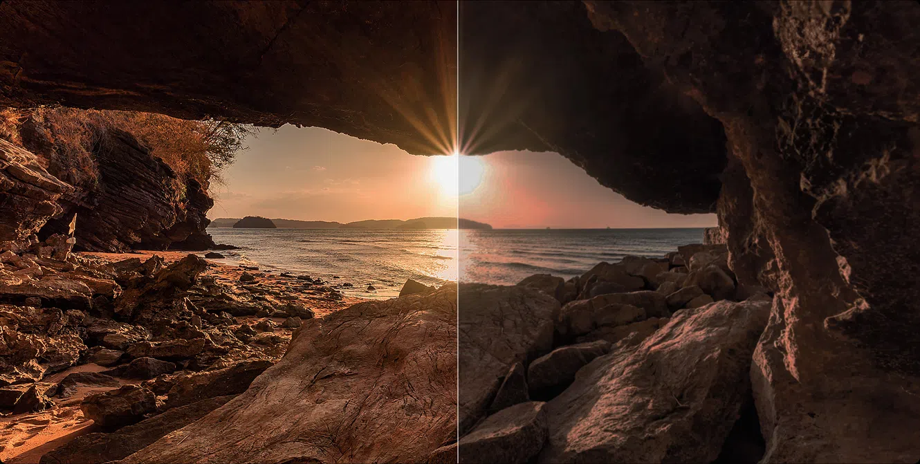 Dynamic Lighting Bionic Algorithm Effects Comparison