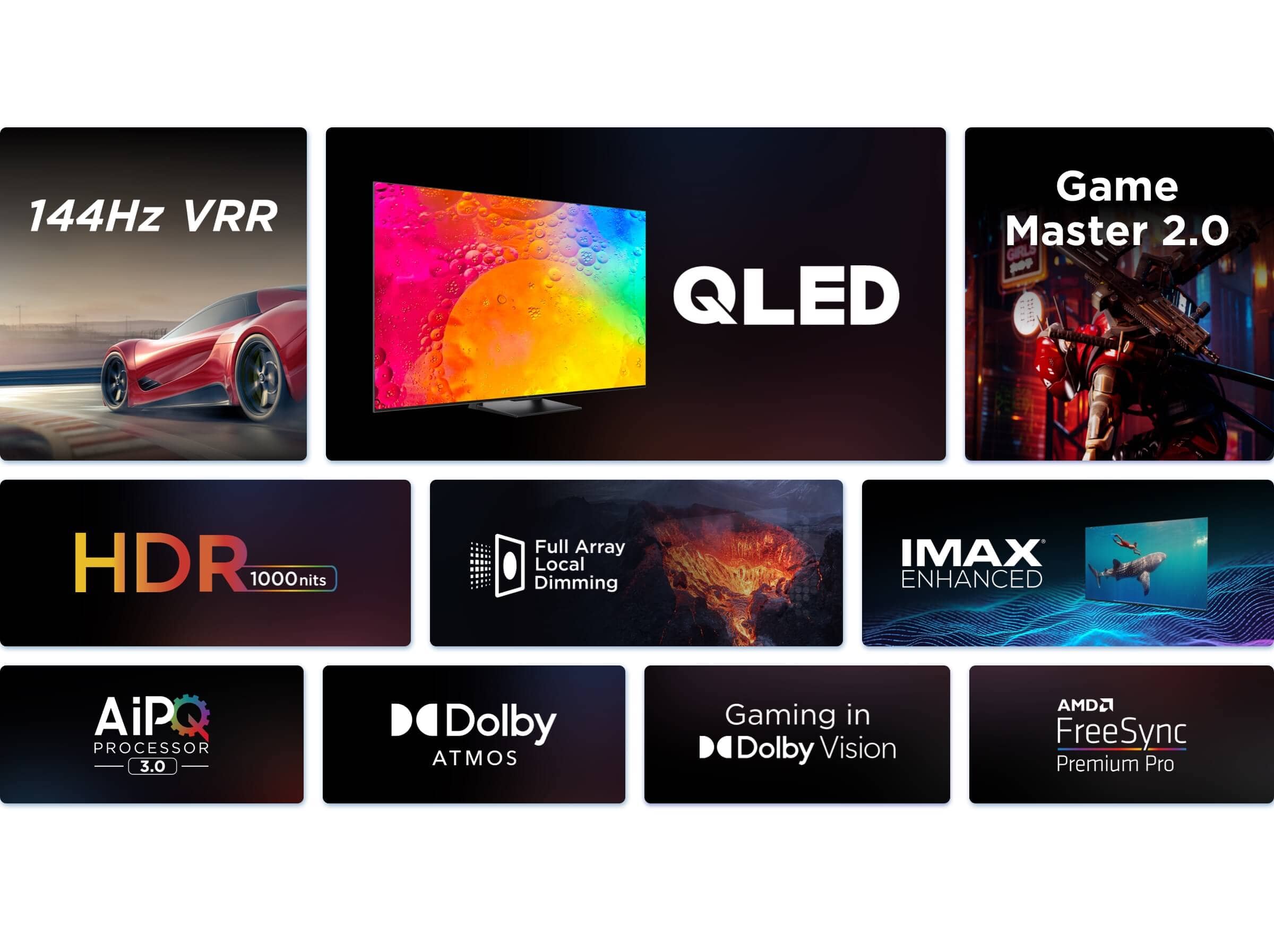 TCL C745 QLED TV  Features