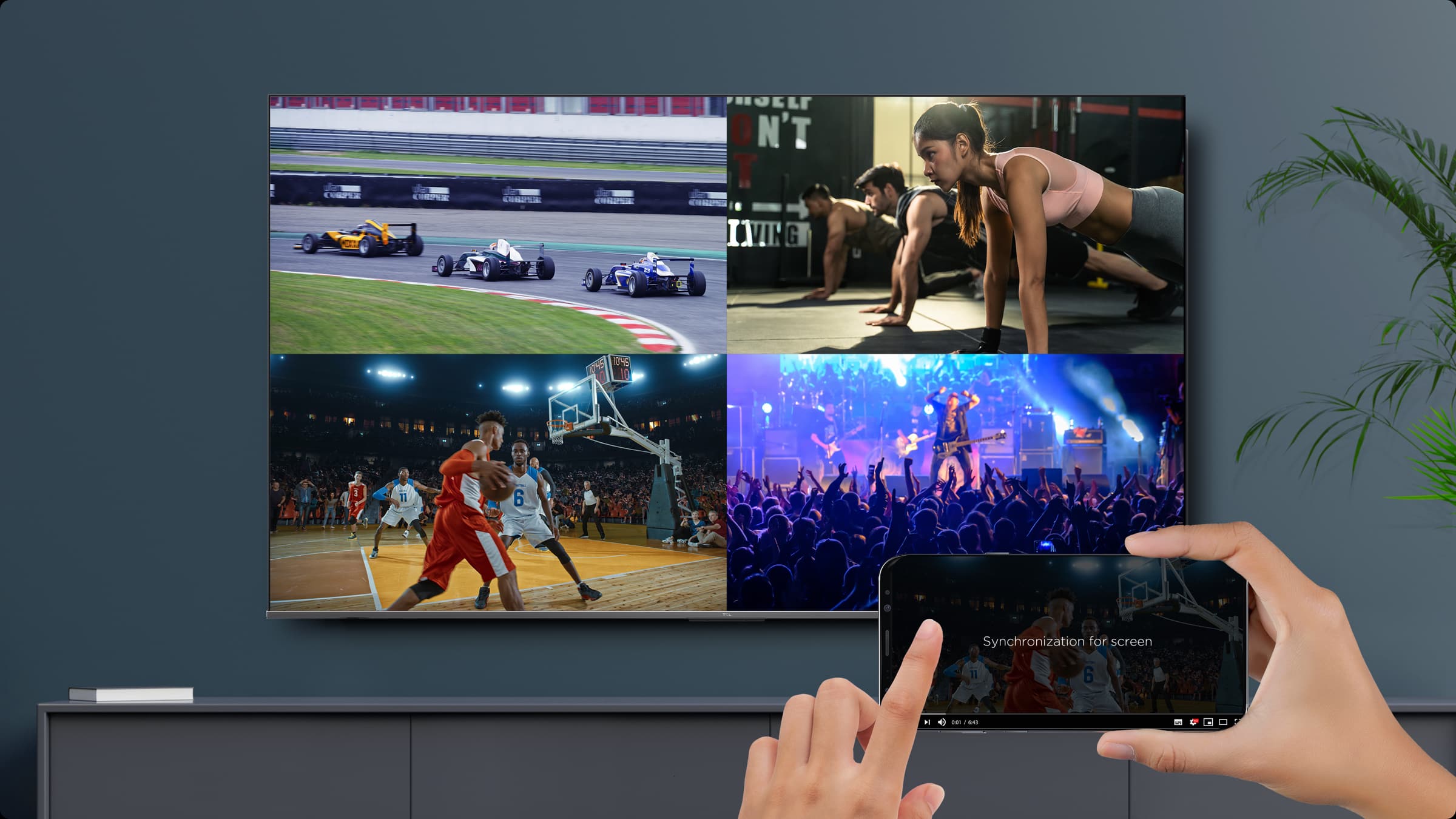 TCL C755 QD-Mini LED 4K Google TV