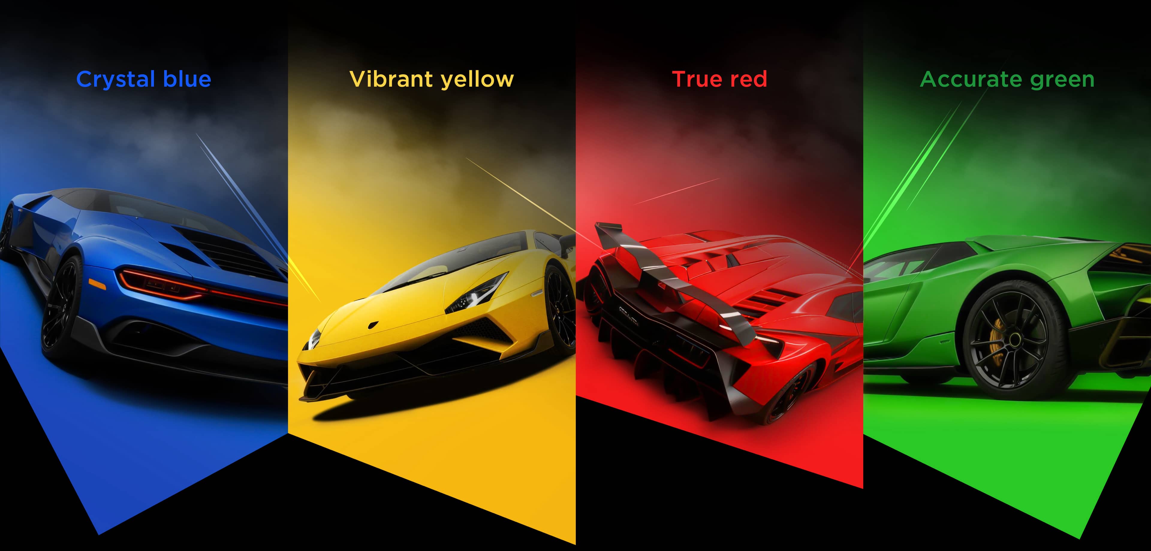 TCL QLED utilizes Colorful Quantum Crystals