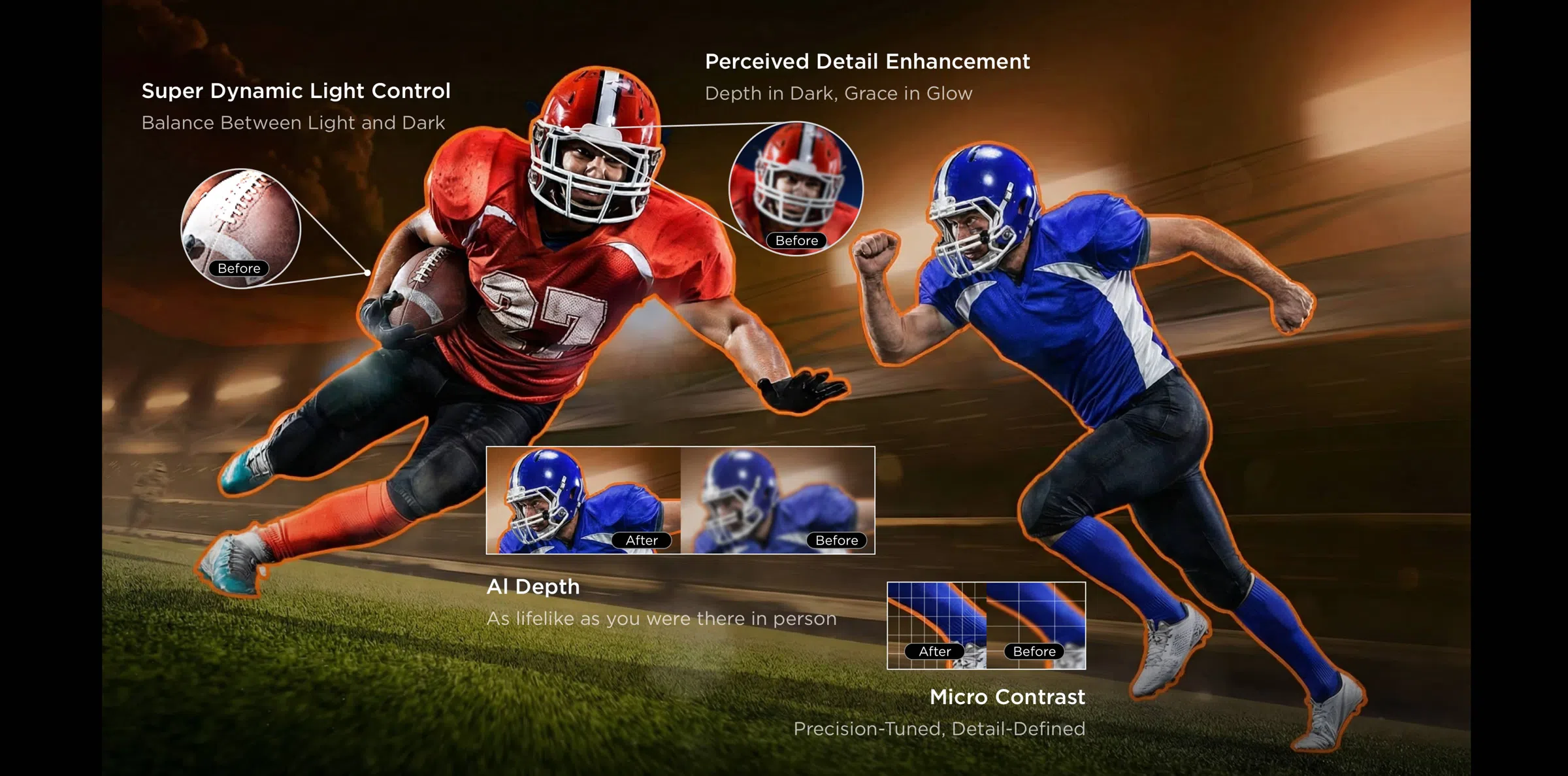 TCL 65 inch C7L SQD-Mini LED TV (2026 model) TCL QLED utilizes Colorful Quantum Crystals