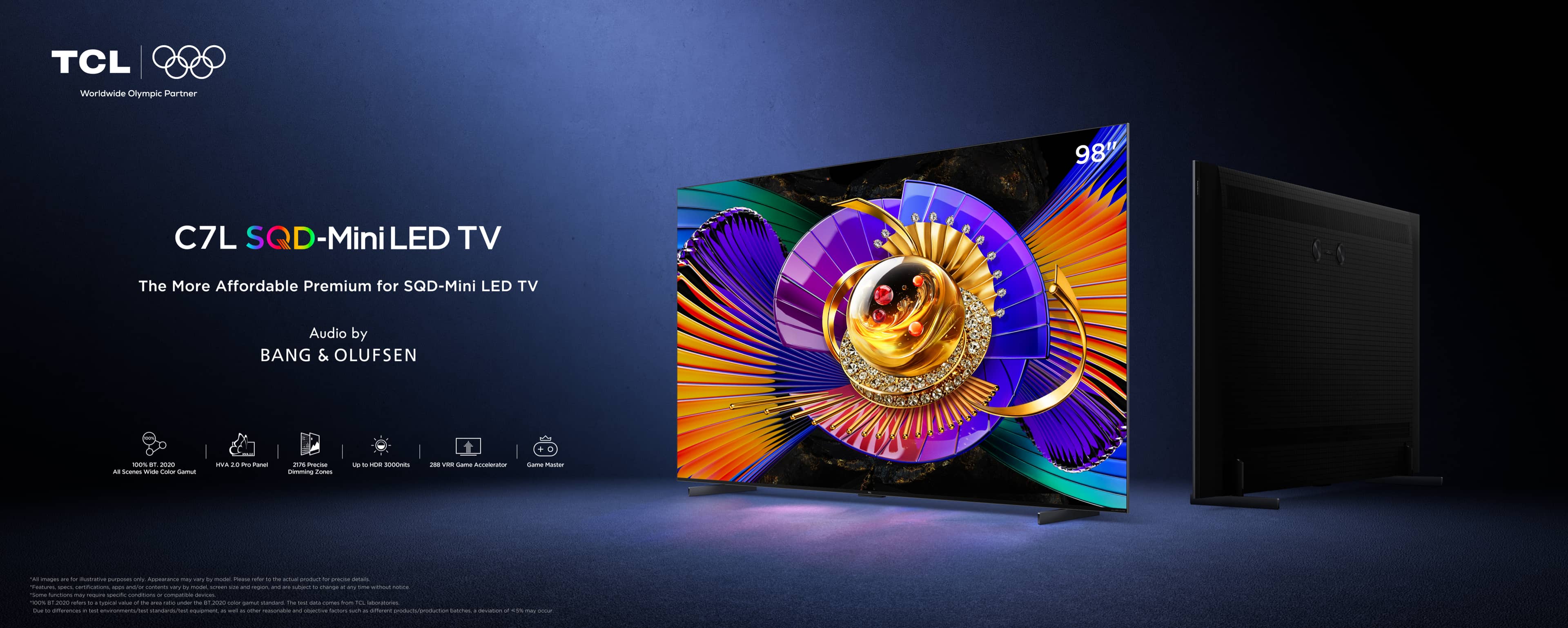 TCL C7L SQD-Mini LED TV – 55