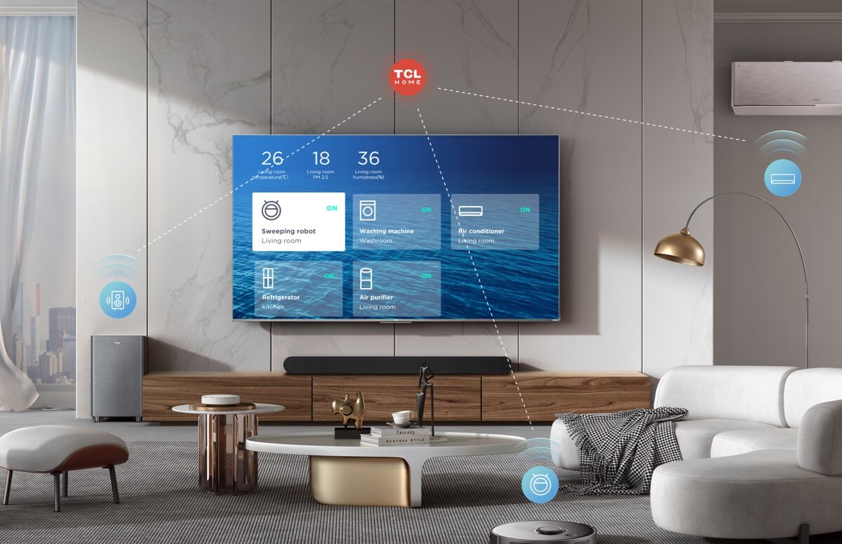 TCL C845 TV Connect TCL Home APP