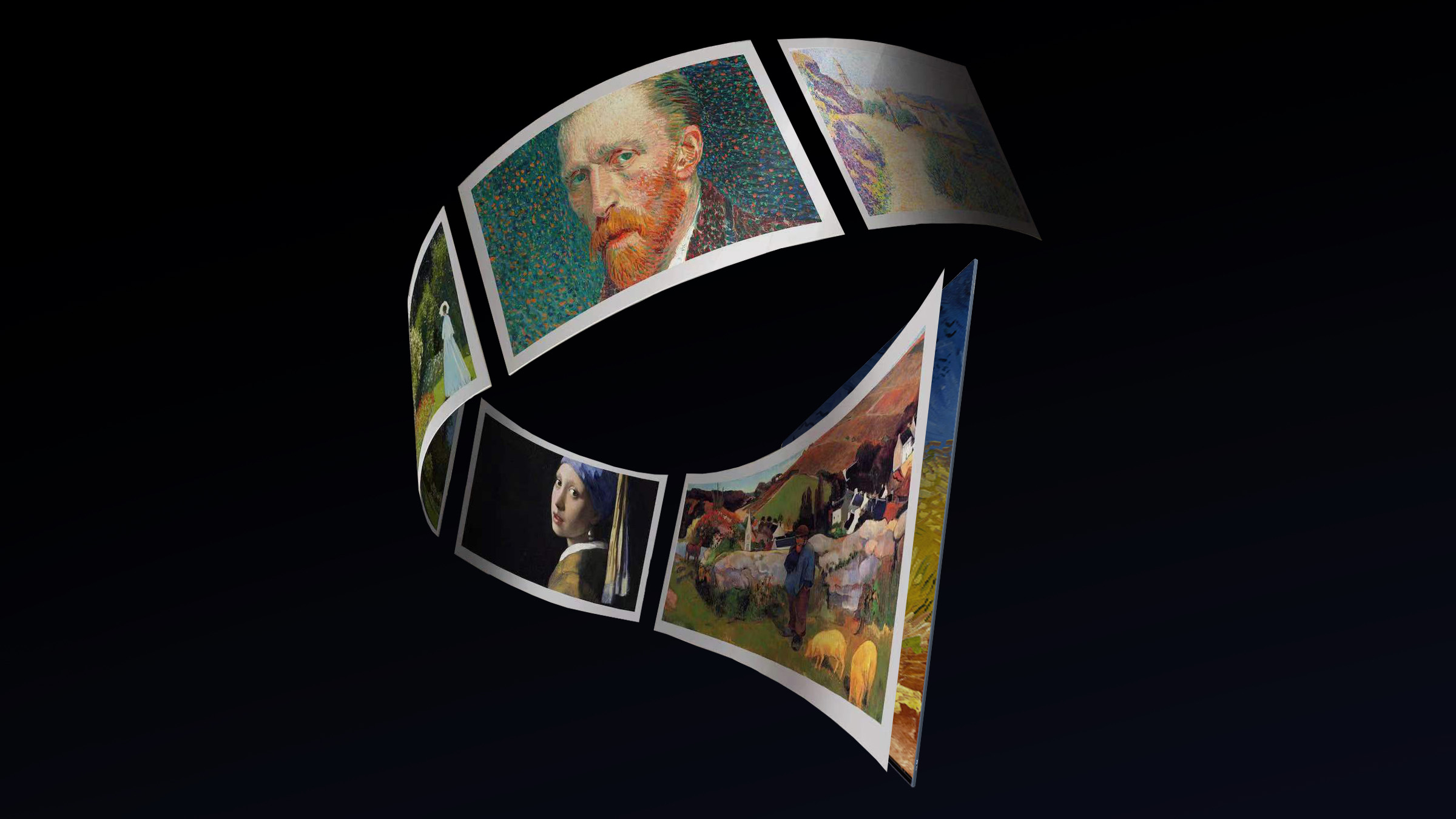 C8K TV Art Galleryטלוויזיה חכמה&nbsp;C8K Premium QD-MiniLED מבית TCL