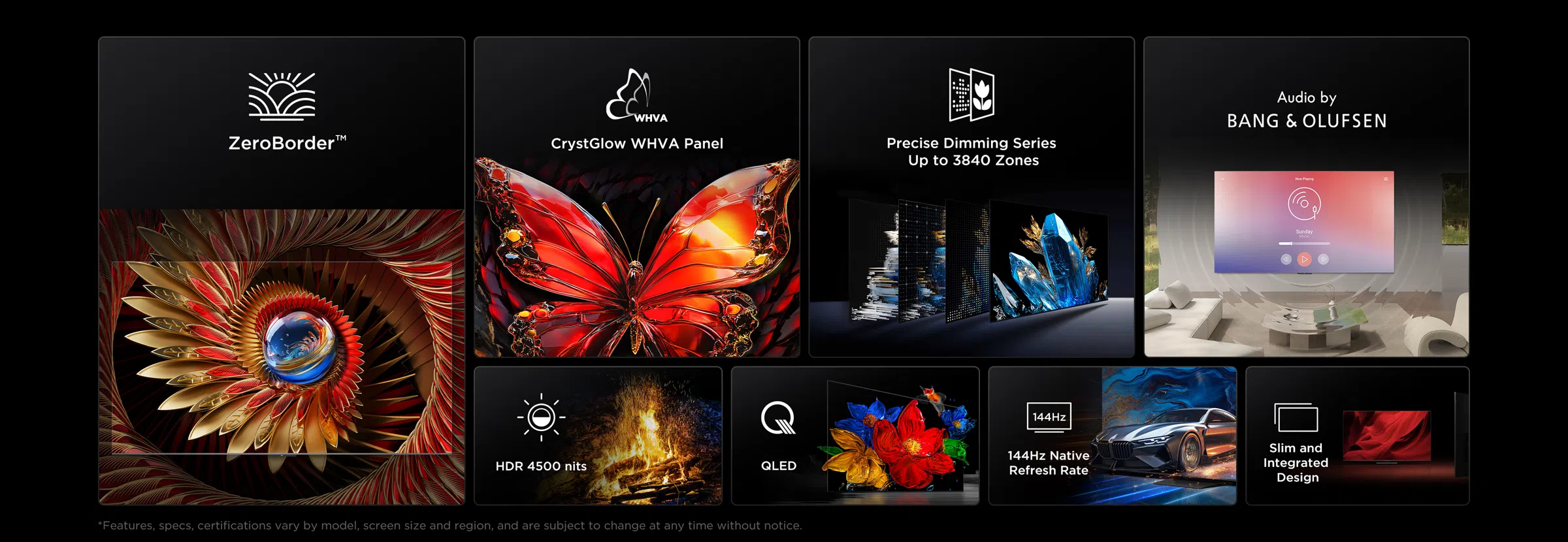 TCL 65C8K 65 Inch QD-Mini LED 144Hz Google TV available at the best price in kenya.