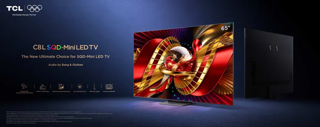 TCL 75C8L 75 Inch Premium SQD‑Mini LED 4K Smart Google TV price in Kenya | Urban Bliss Electronics