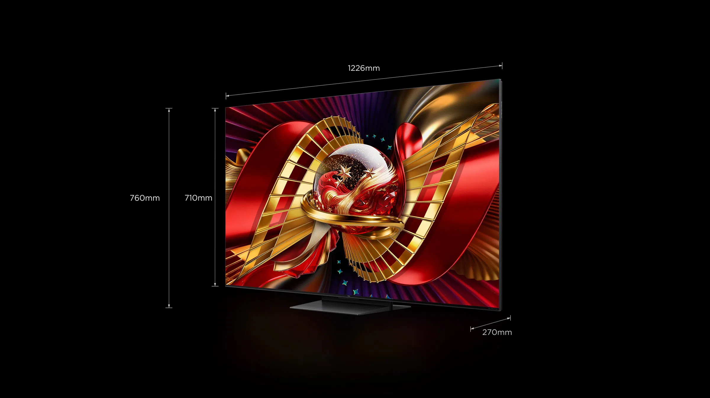 65C8L 4K 65" SQD-Mini LED Google TV TCL C8L SQD-Mini LED TV from 55" to 98"