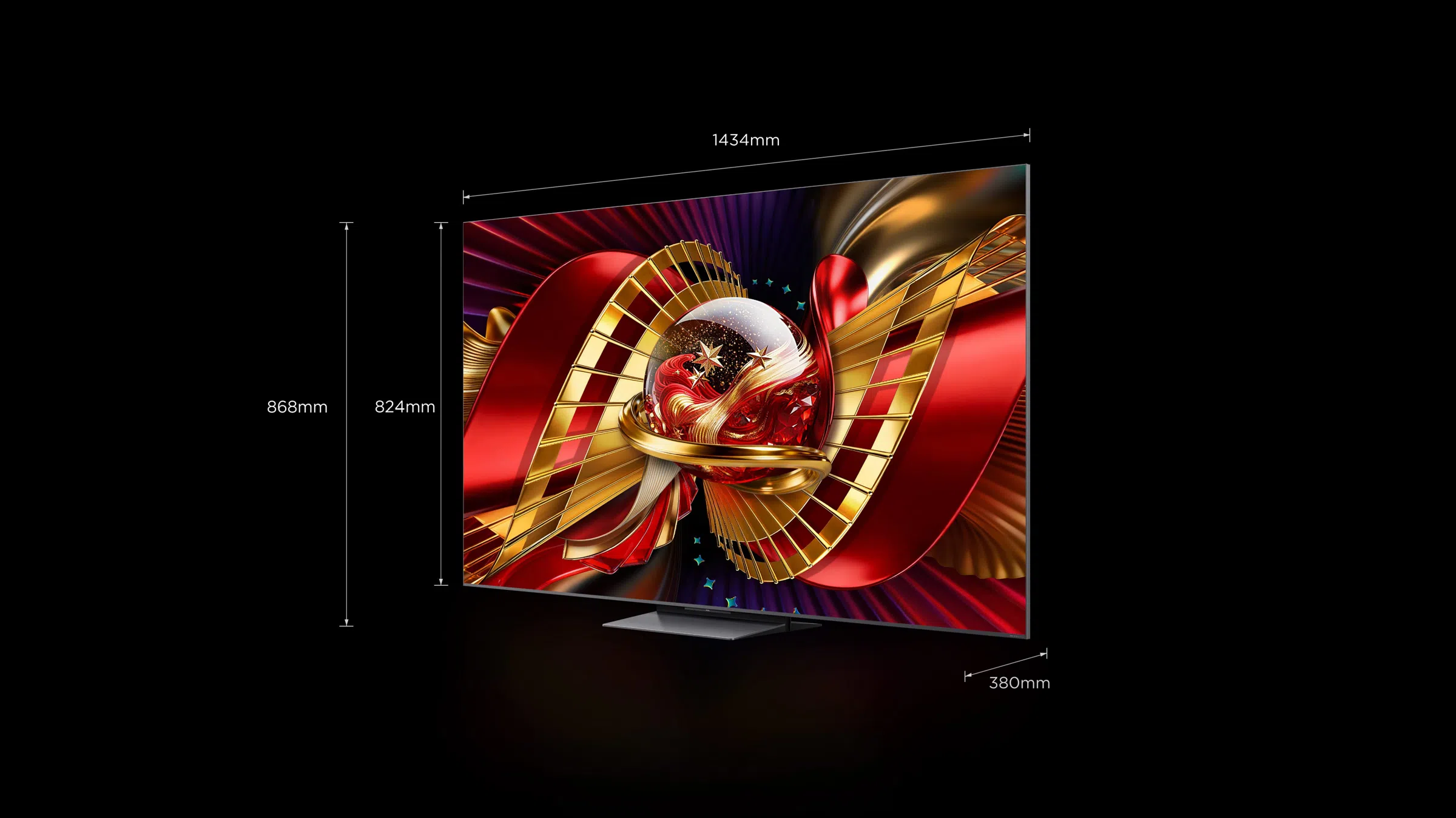 TCL C8L SQD-Mini LED TV from 55" to 98"