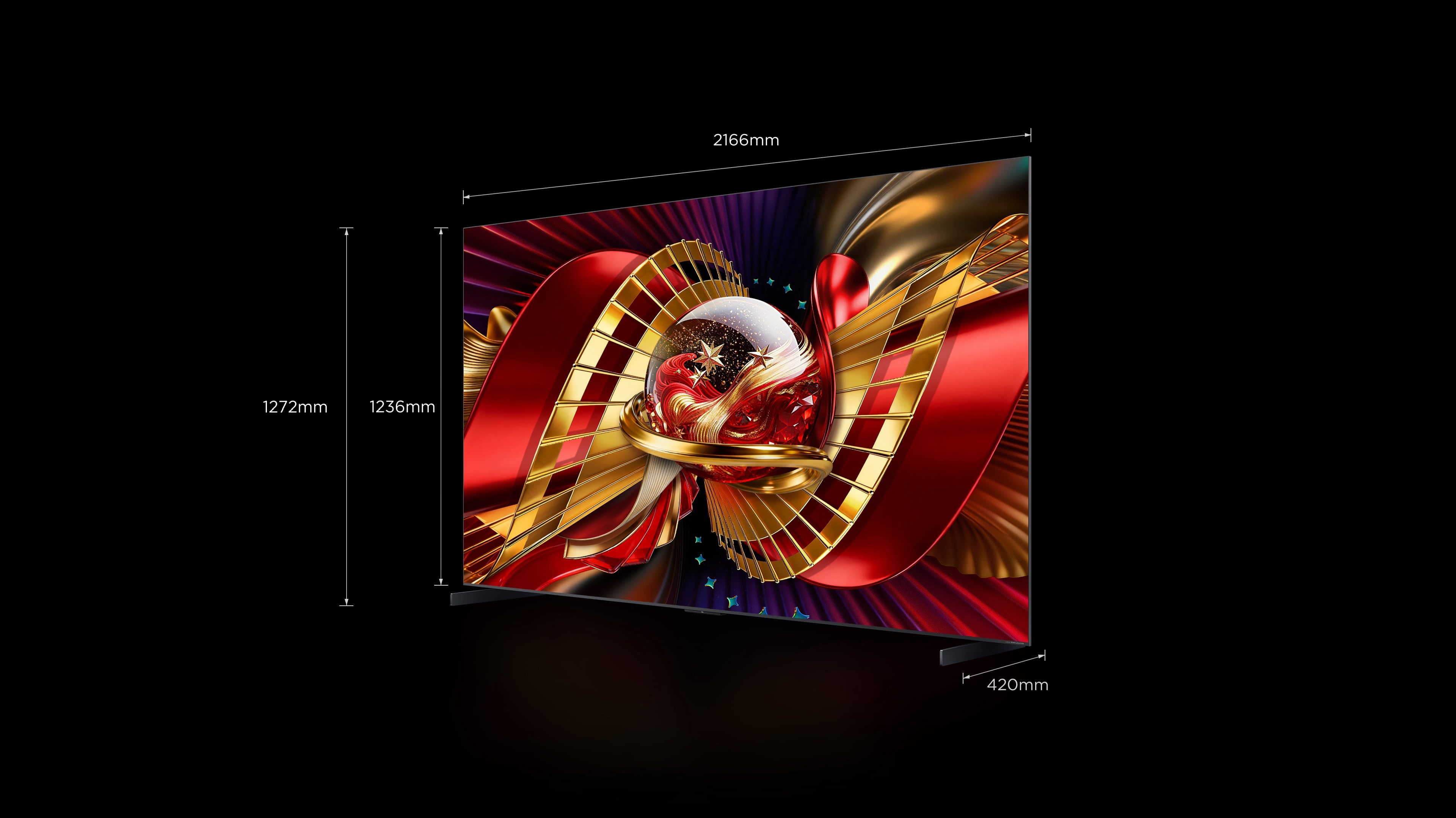 TCL C8L SQD-Mini LED TV from 55" to 98"