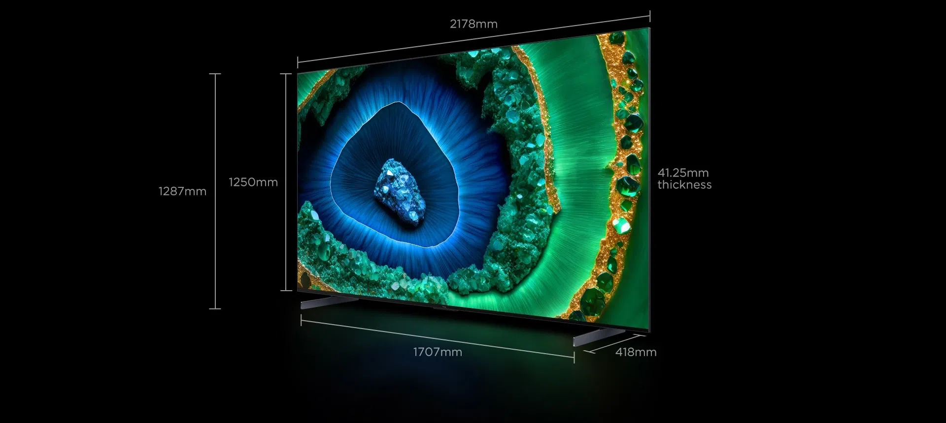 טלוויזיה חכמה C855 Premium QD-Mini LED מבית TCL