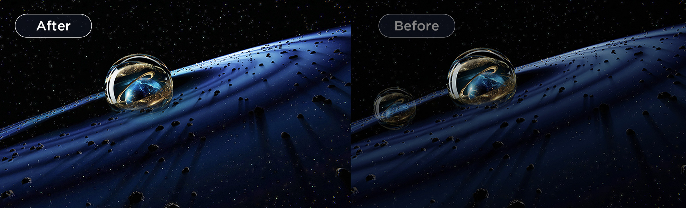 Une réponse transitoire peut éviter les zones d'ombre.