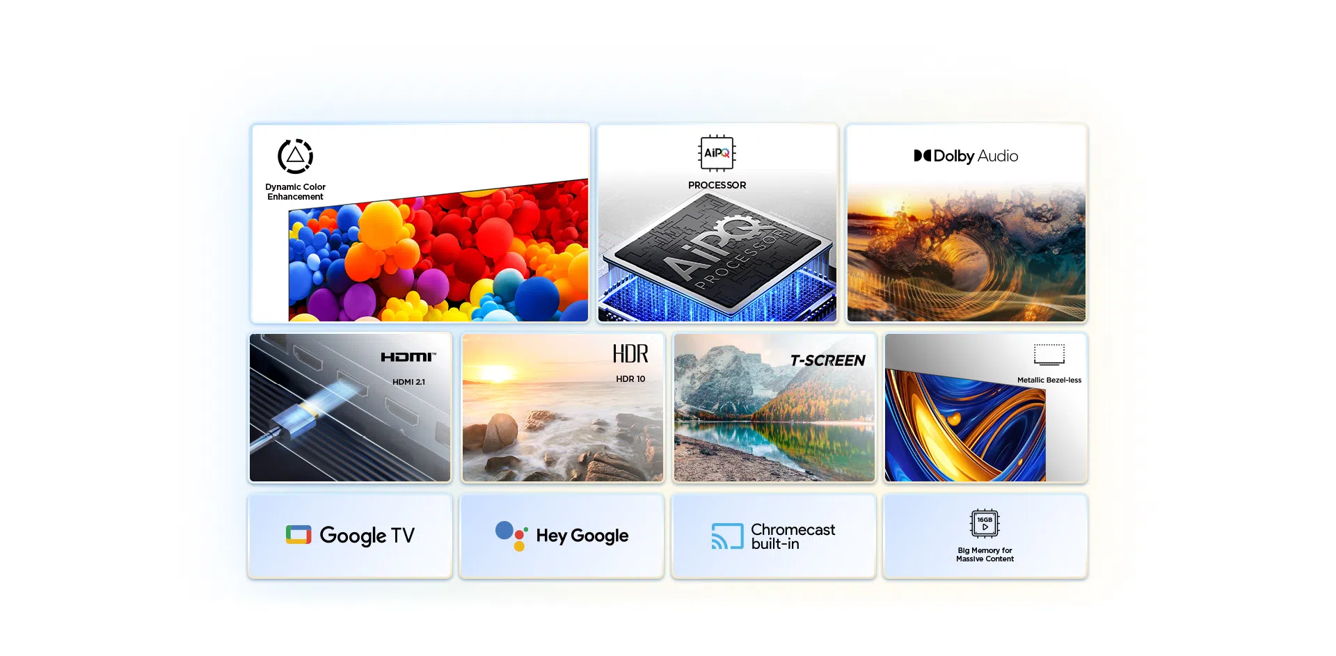Найкращі характеристики TCL P655 4K UHD Google TV