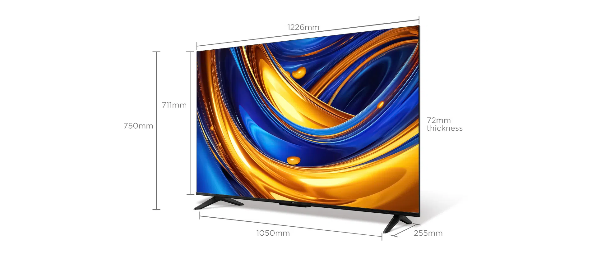 ТБ P655 4K UHD діагоналлю 55 дюймів