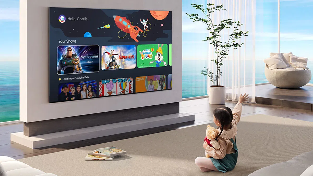 TCL 75P6K 4K UHD Google TV Kid's Profile-Control TCL devices
