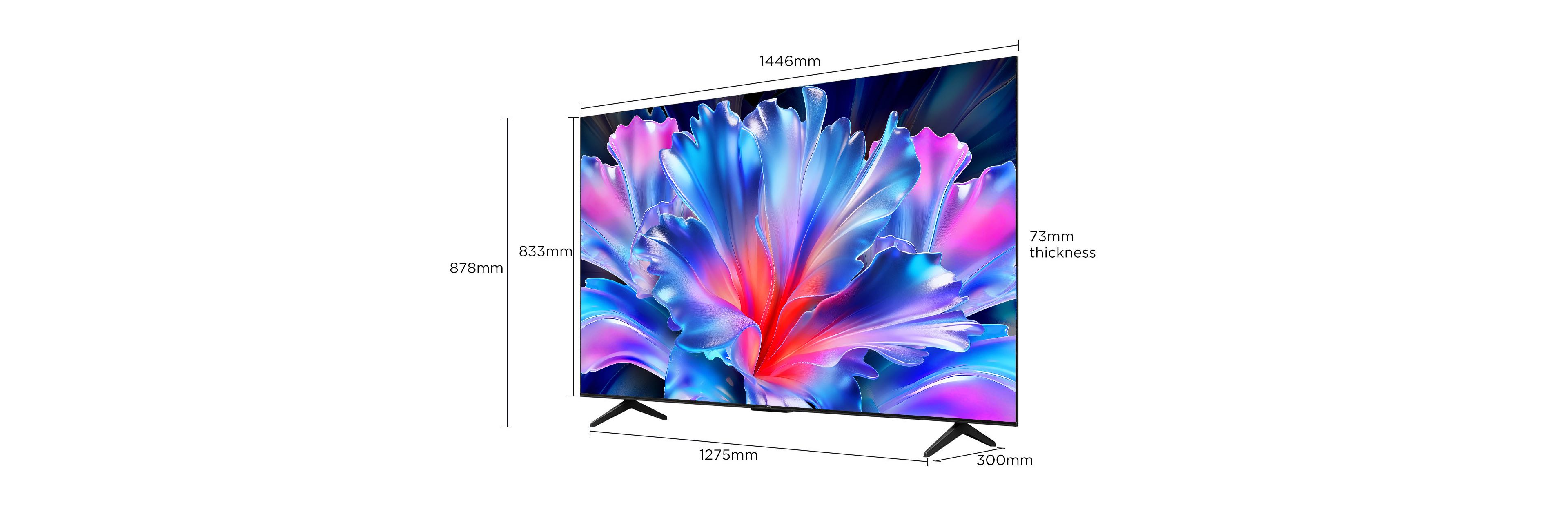 65 inch TCL P7K 4K HDR TV