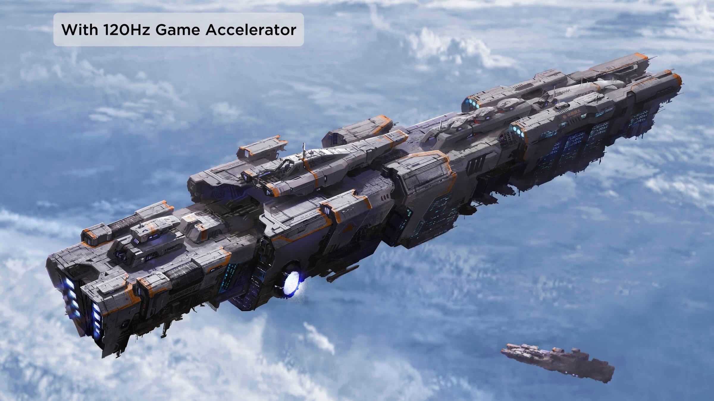 Телевизор TCL P745 с программой Game Accelerator с частотой обновления 120 Гц