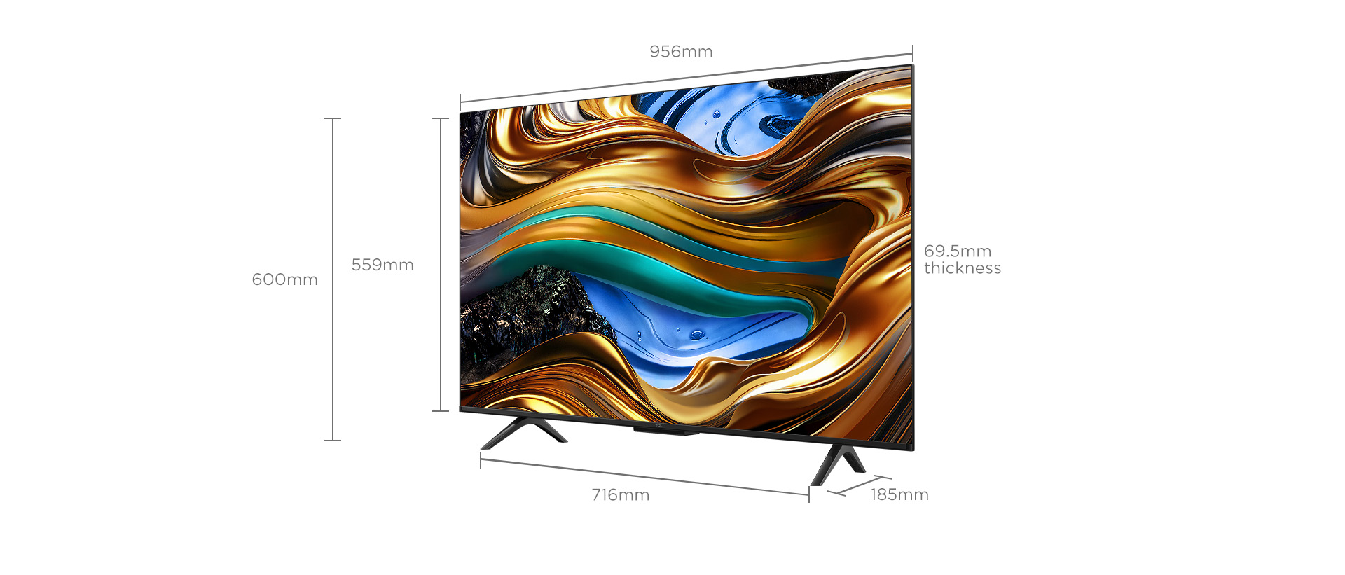 43 inch TCL P755 Smart TV