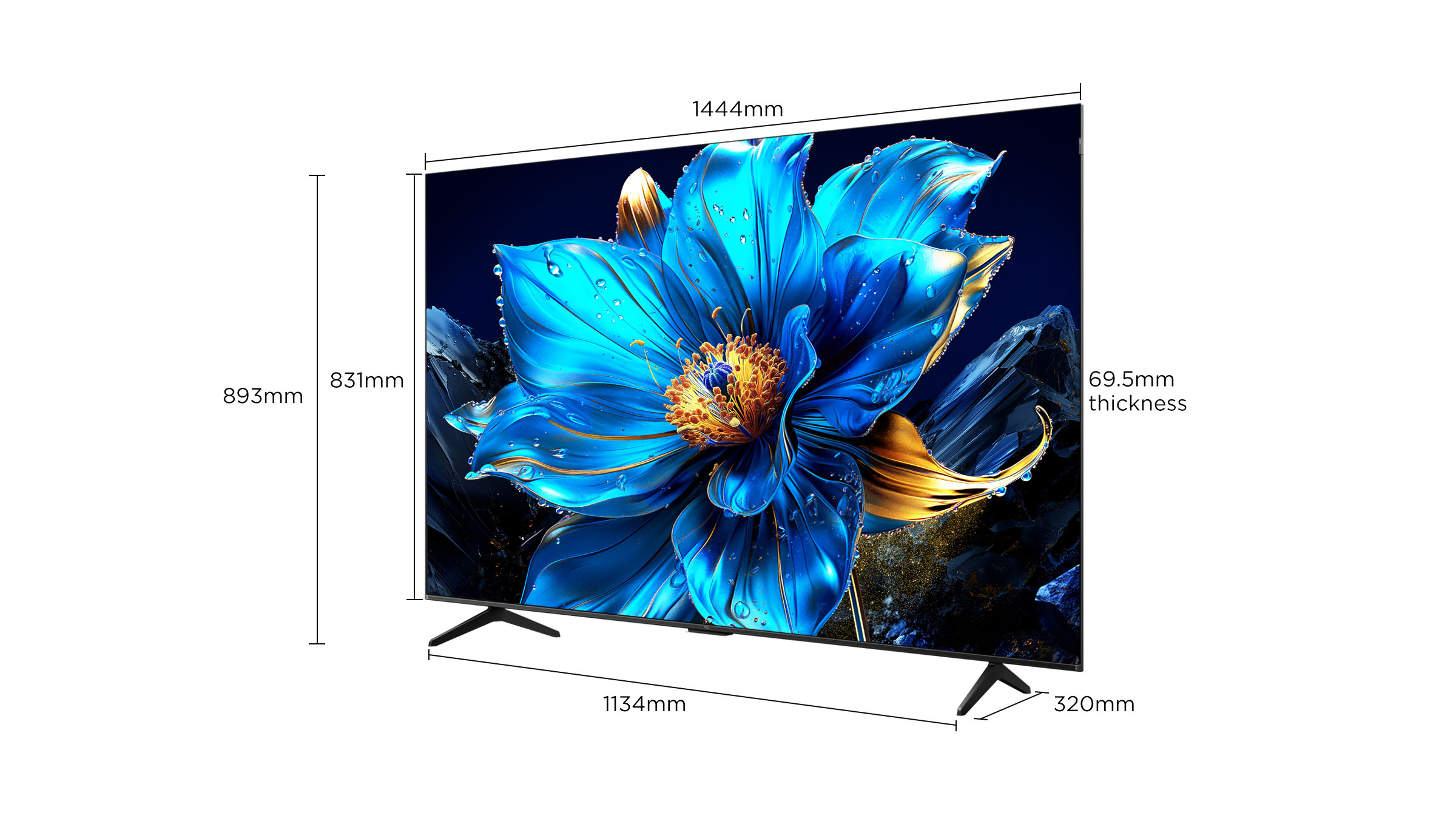 65 inch TCL P7K 4K HDR TV