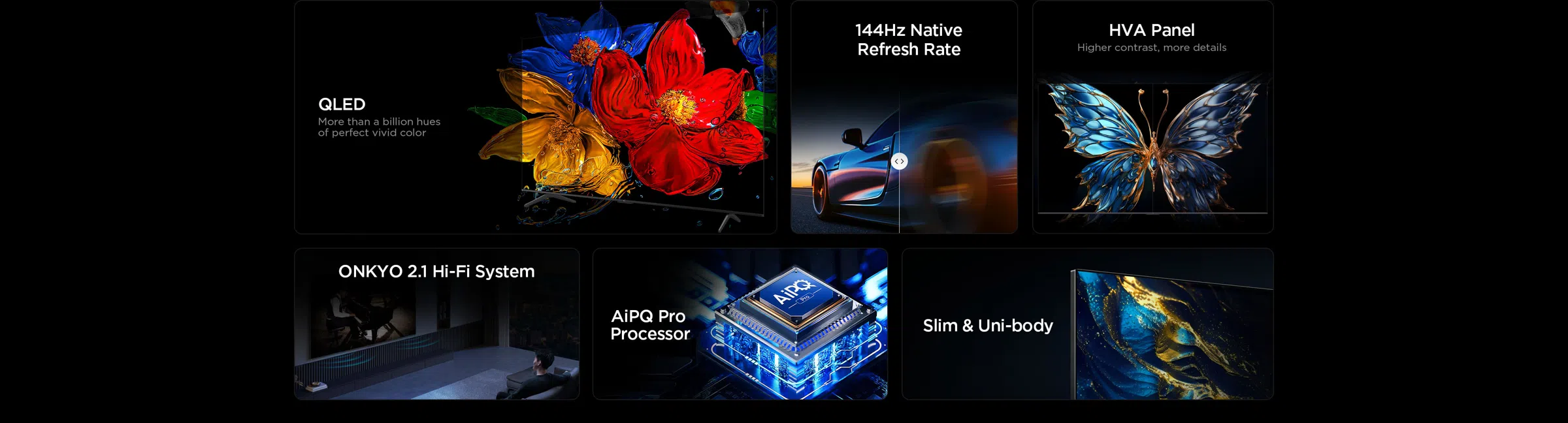 Značilnosti TCL P6K