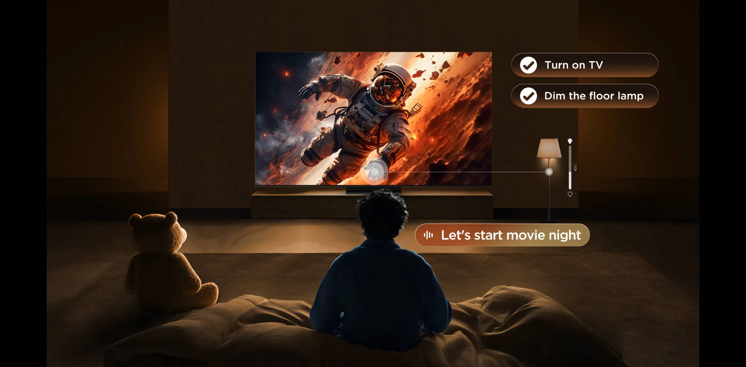 TCL A400M TV Control with your smarter voice assistant