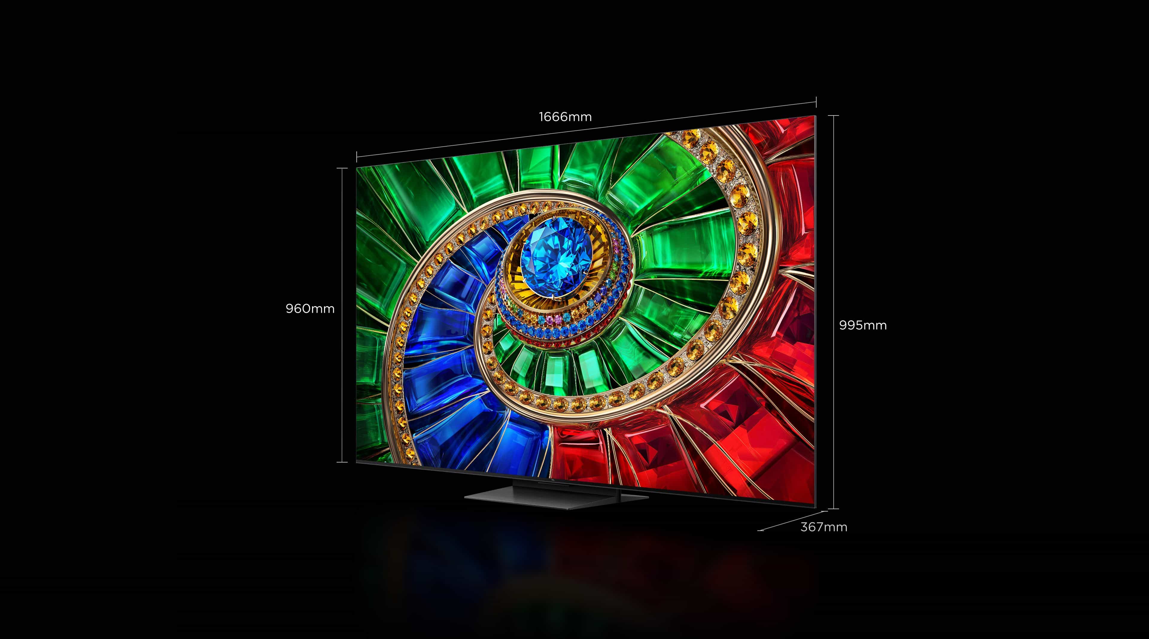 TCL RM7L RGB-Mini LED TV - 75 inch